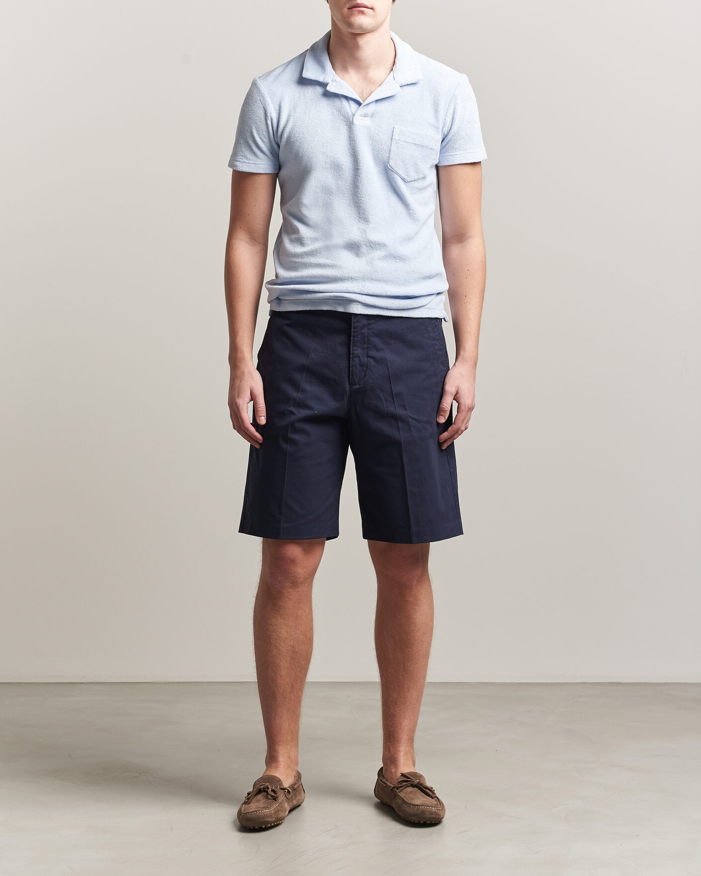 Herr | Shorts | Orlebar Brown | Laurent Cotton Shorts Night Iris