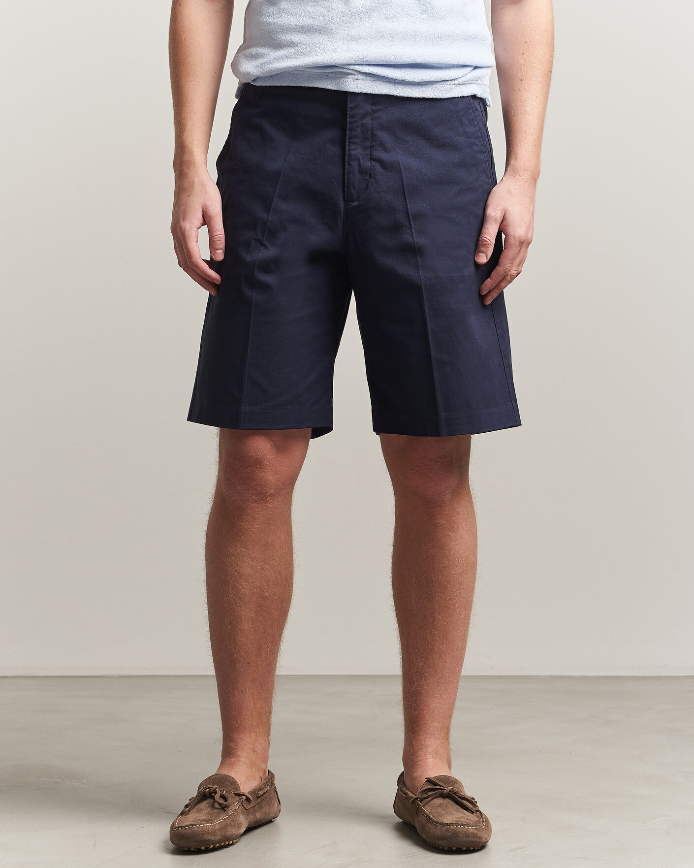 Herr | Shorts | Orlebar Brown | Laurent Cotton Shorts Night Iris