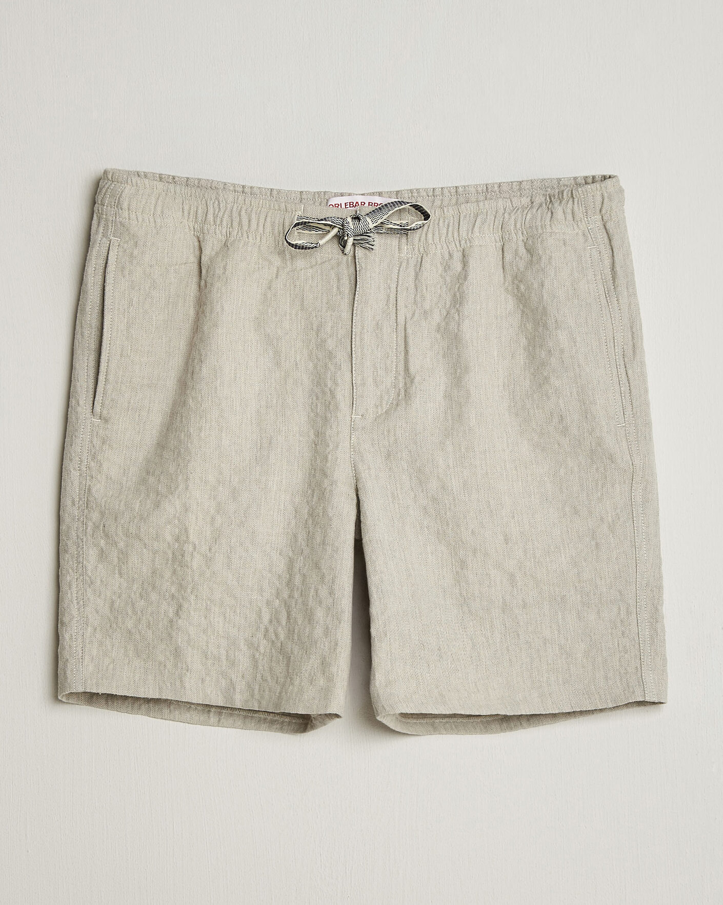 Herr | Shorts | Orlebar Brown | Alex Sereno Herringbone Shorts Light Dijon
