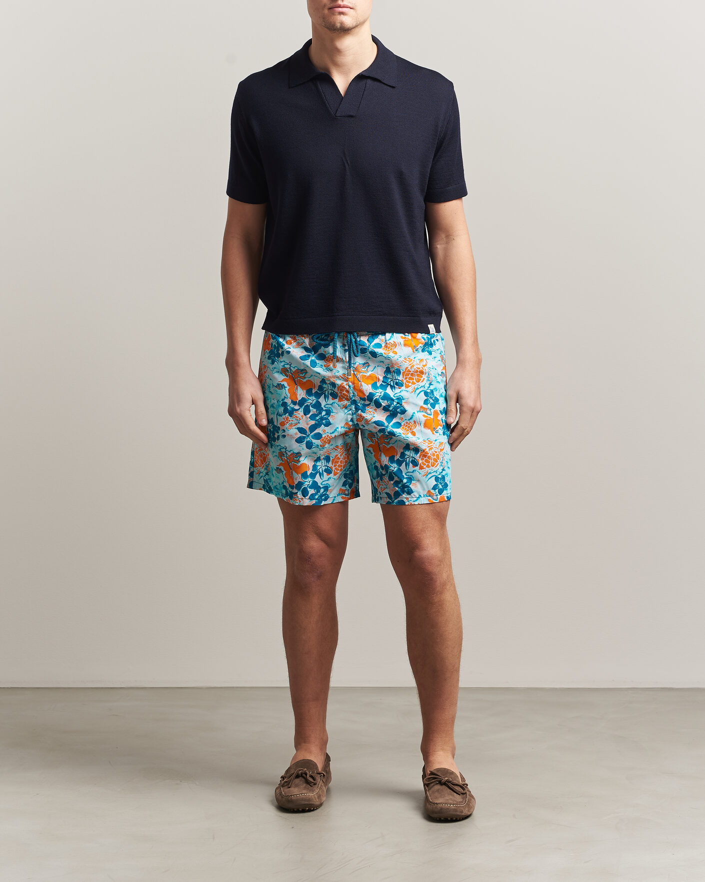 Herr | Badbyxor | Vilebrequin | Moorea Swimshorts Coin Coin