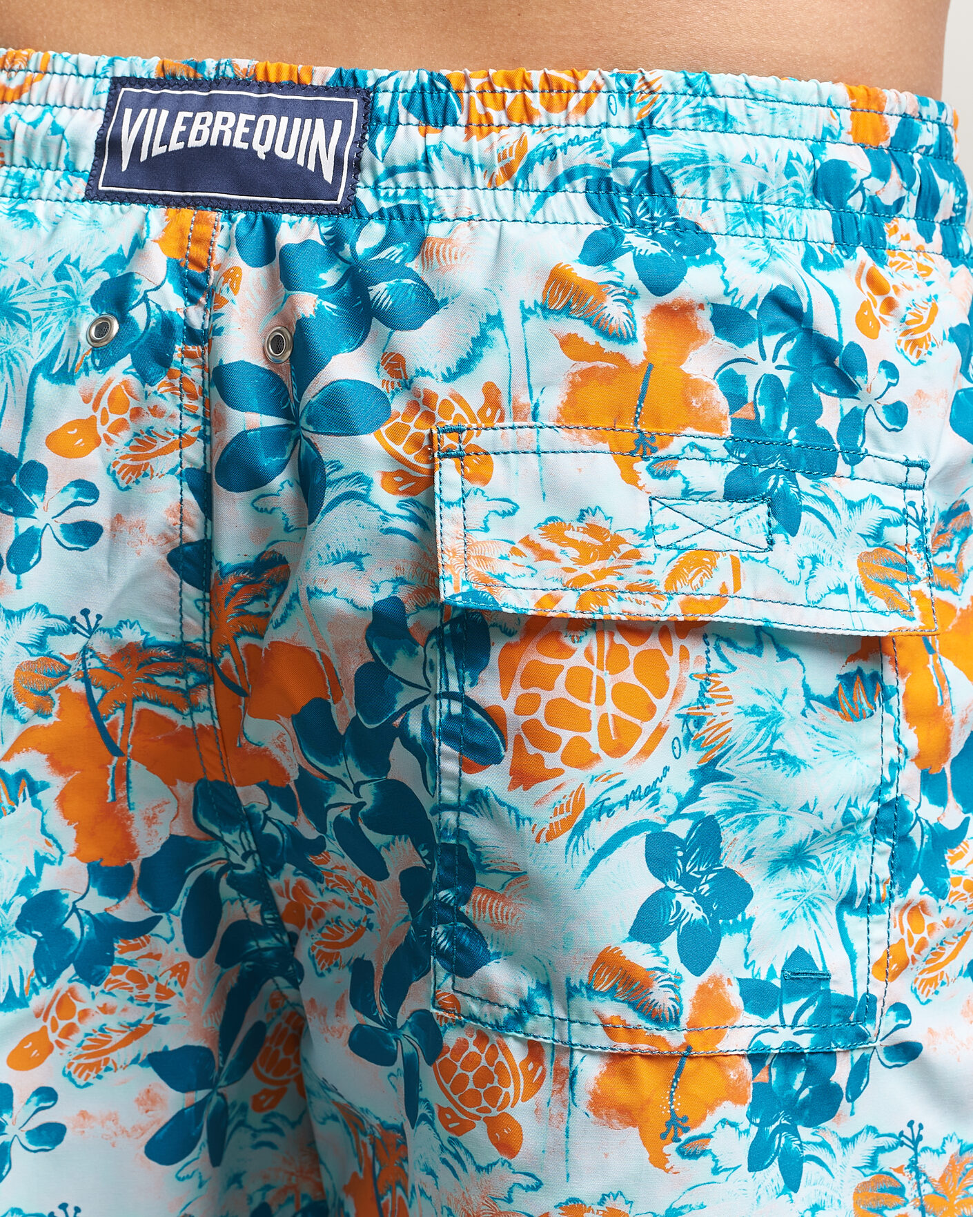 Herr | Badbyxor | Vilebrequin | Moorea Swimshorts Coin Coin