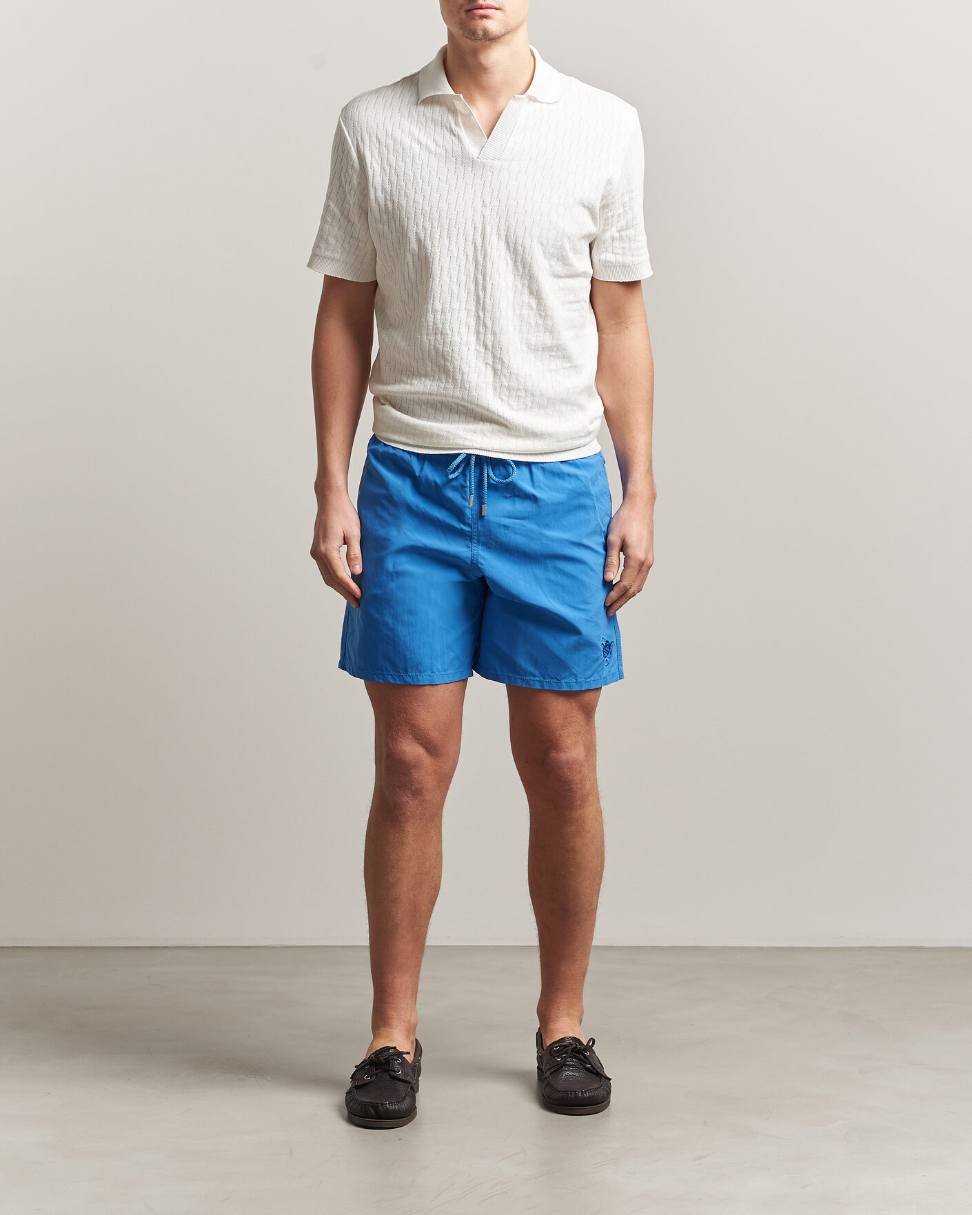 Herr | Badbyxor | Vilebrequin | Moorea Aquareactive Swimshorts Faience