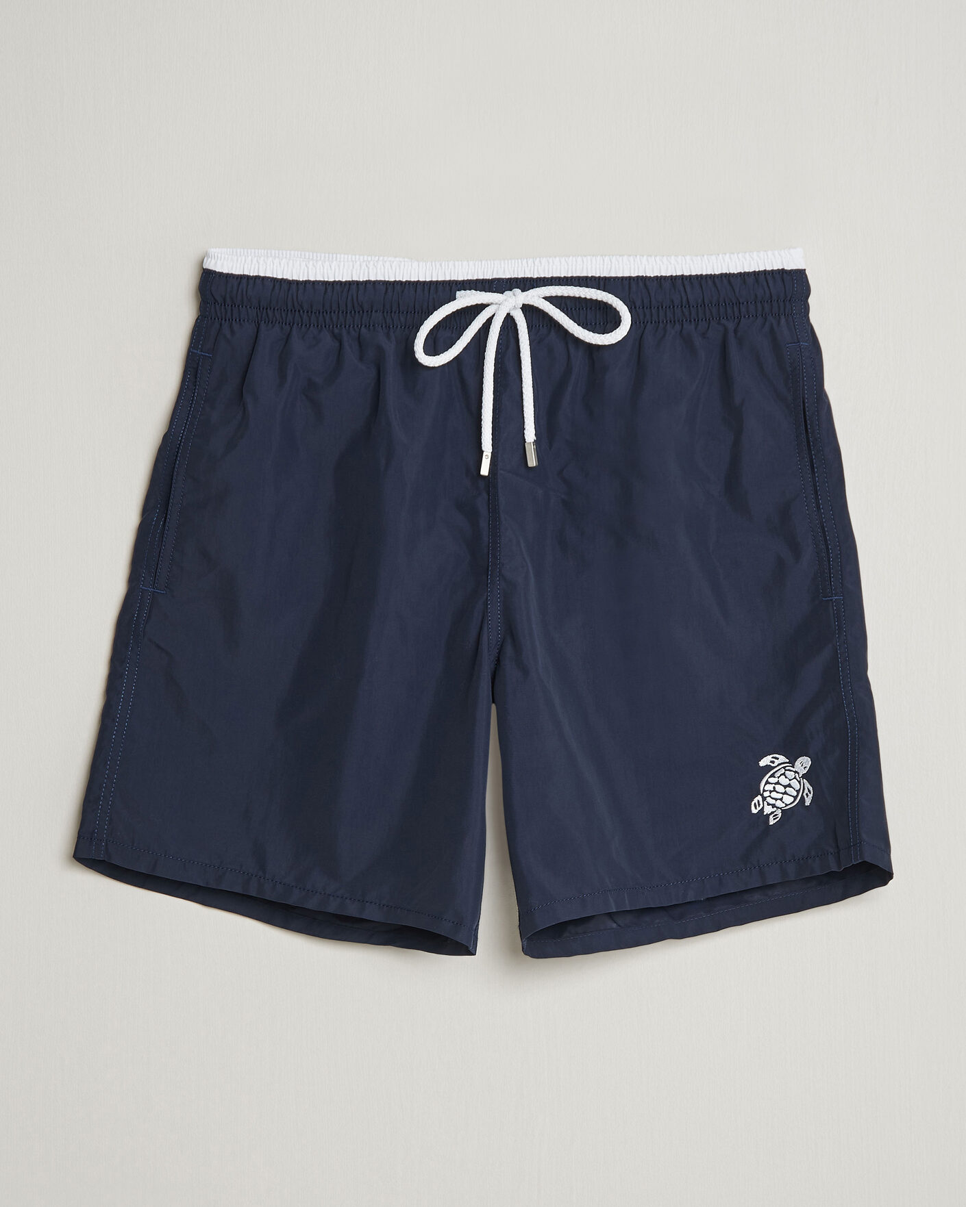 Herr | Badbyxor | Vilebrequin | Moka Swimshorts Marine/Blanc