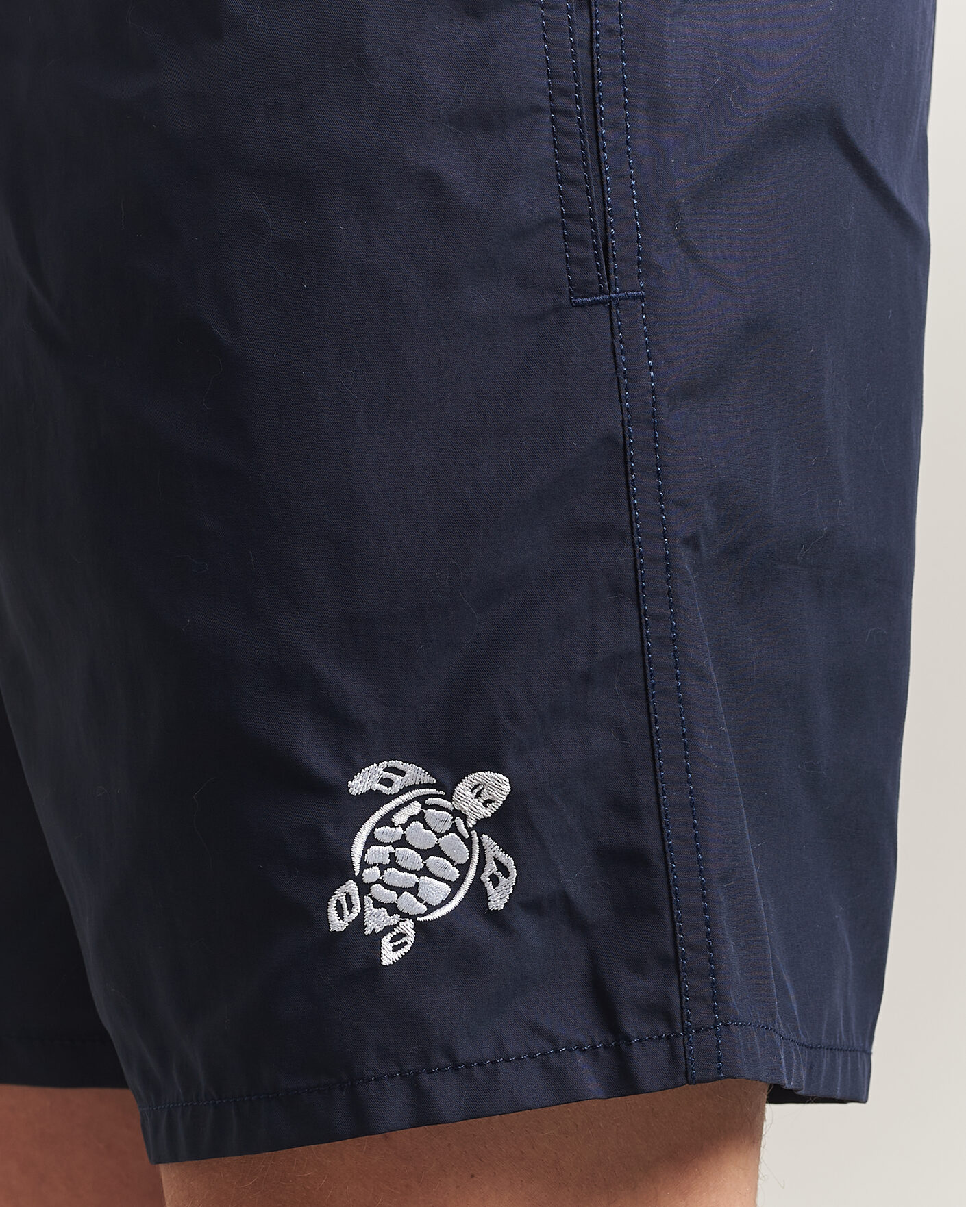 Herr | Badbyxor | Vilebrequin | Moka Swimshorts Marine/Blanc