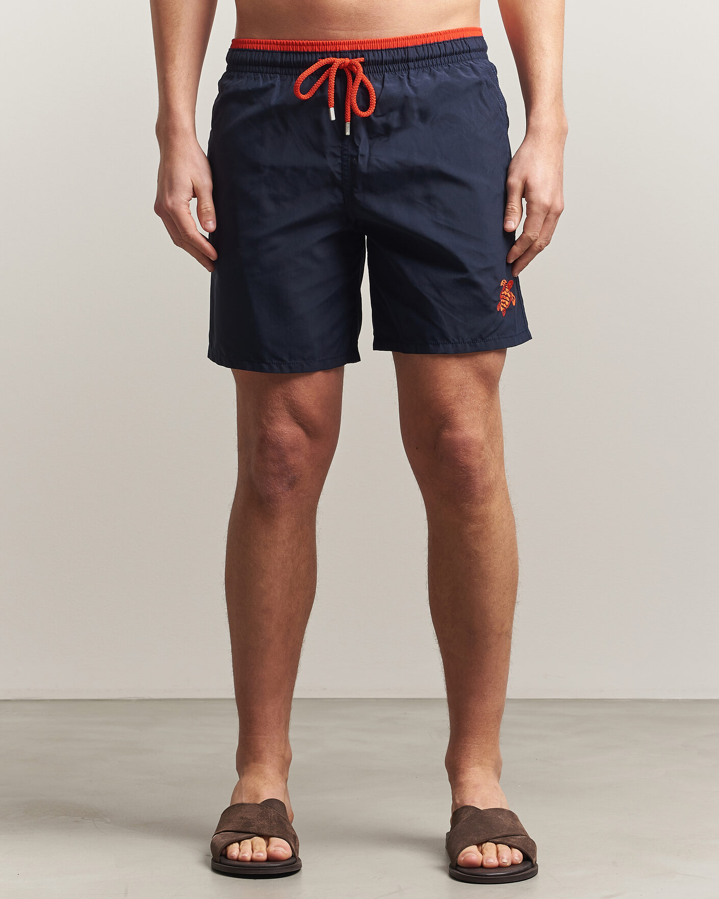 Herr | Badbyxor | Vilebrequin | Moka Swimshorts Marine/Rouge