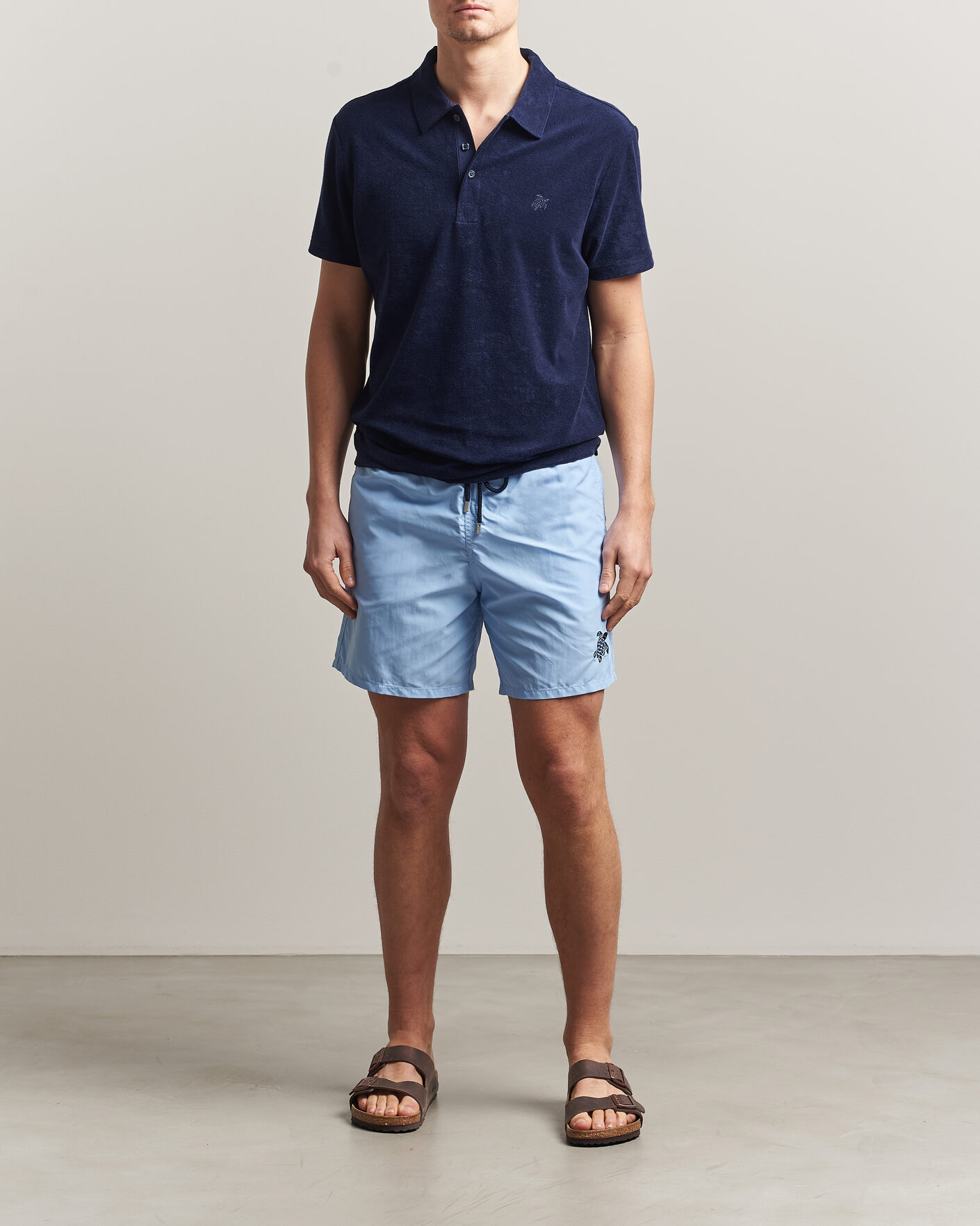 Herr | Pikéer | Vilebrequin | Pheonix Terry Polo Bleu Marine