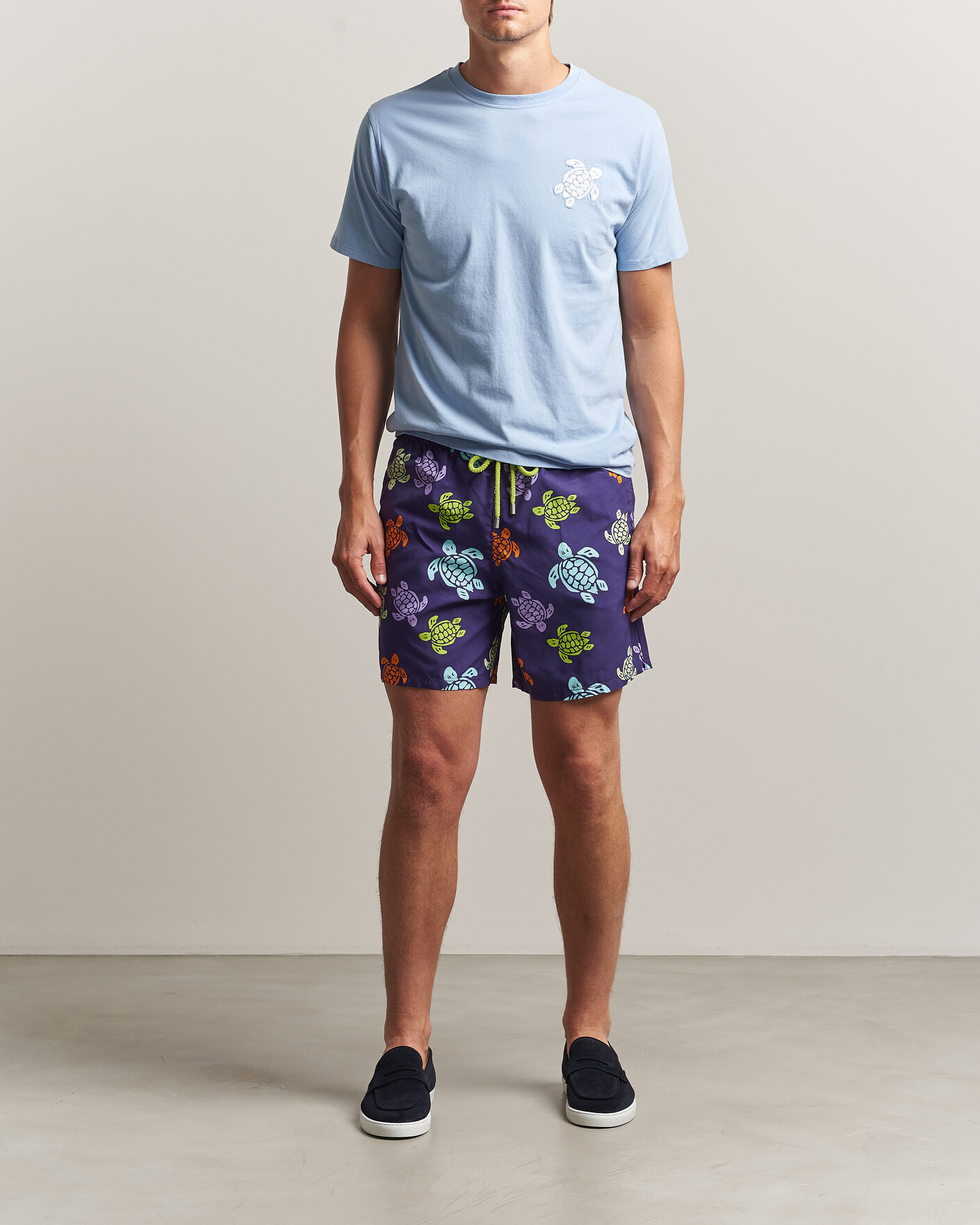 Herr | Badbyxor | Vilebrequin | Moka Swimshorts Violette