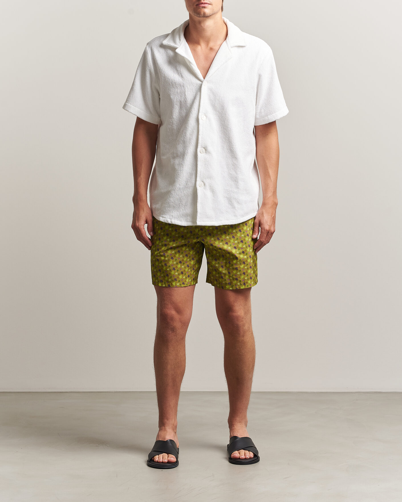 Herr | Badbyxor | Vilebrequin | Mahina Swimshorts Absinthe