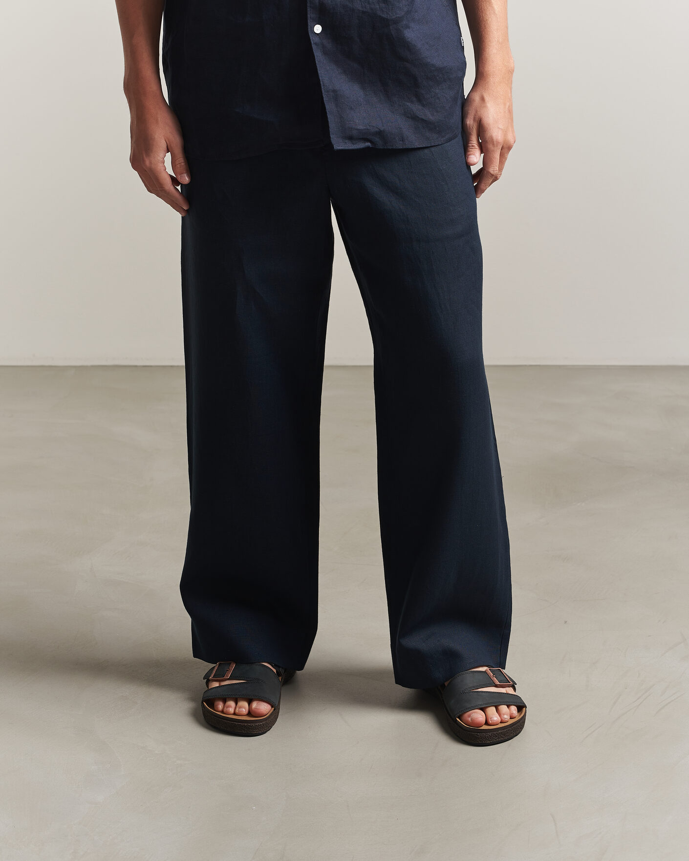 Herr | Sandaler & Tofflor | Blundstone | 2693 Aerocork Leather Sandal Rustic Black