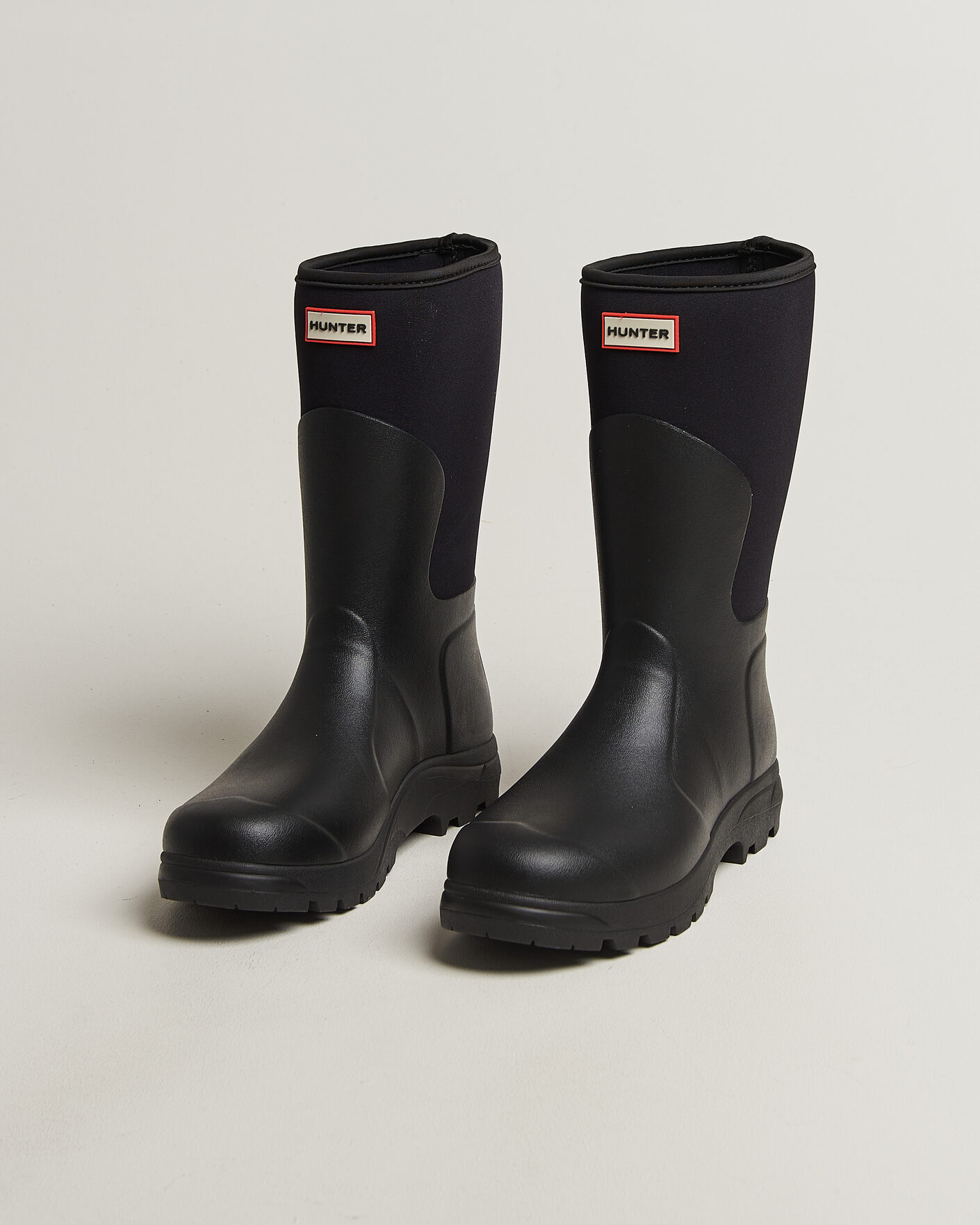 Herr | Galoscher & Gummistövlar | Hunter Boots | Balmoral Neopren Short Boot Black