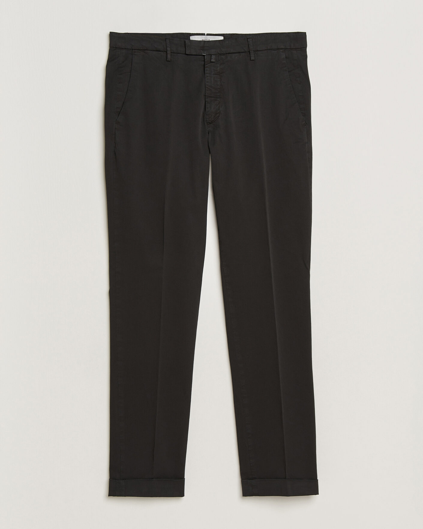 Herr | Byxor | Briglia 1949 | Slim Fit Cotton Chinos Black