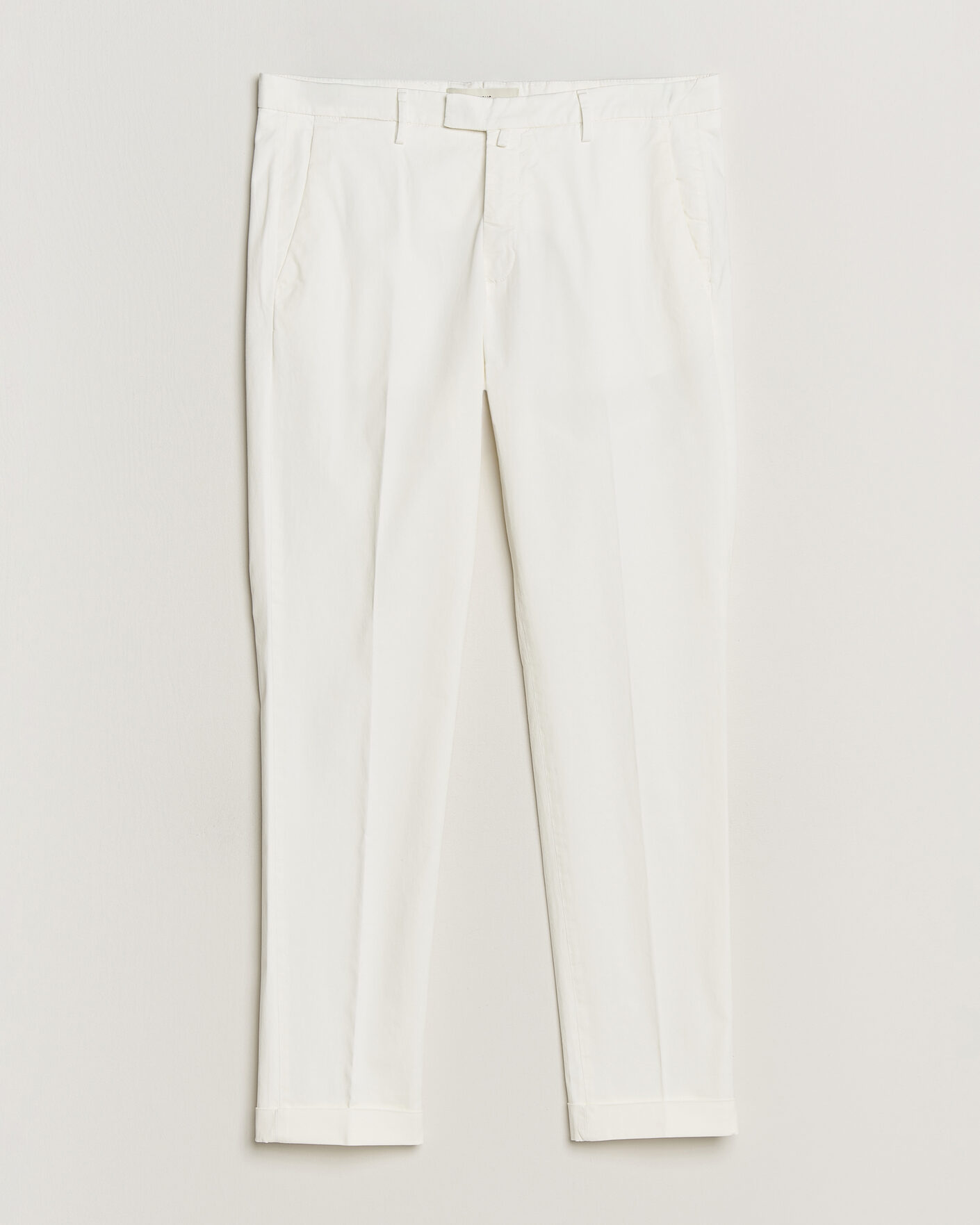 Herr | Byxor | Briglia 1949 | Slim Fit Cotton Chinos White