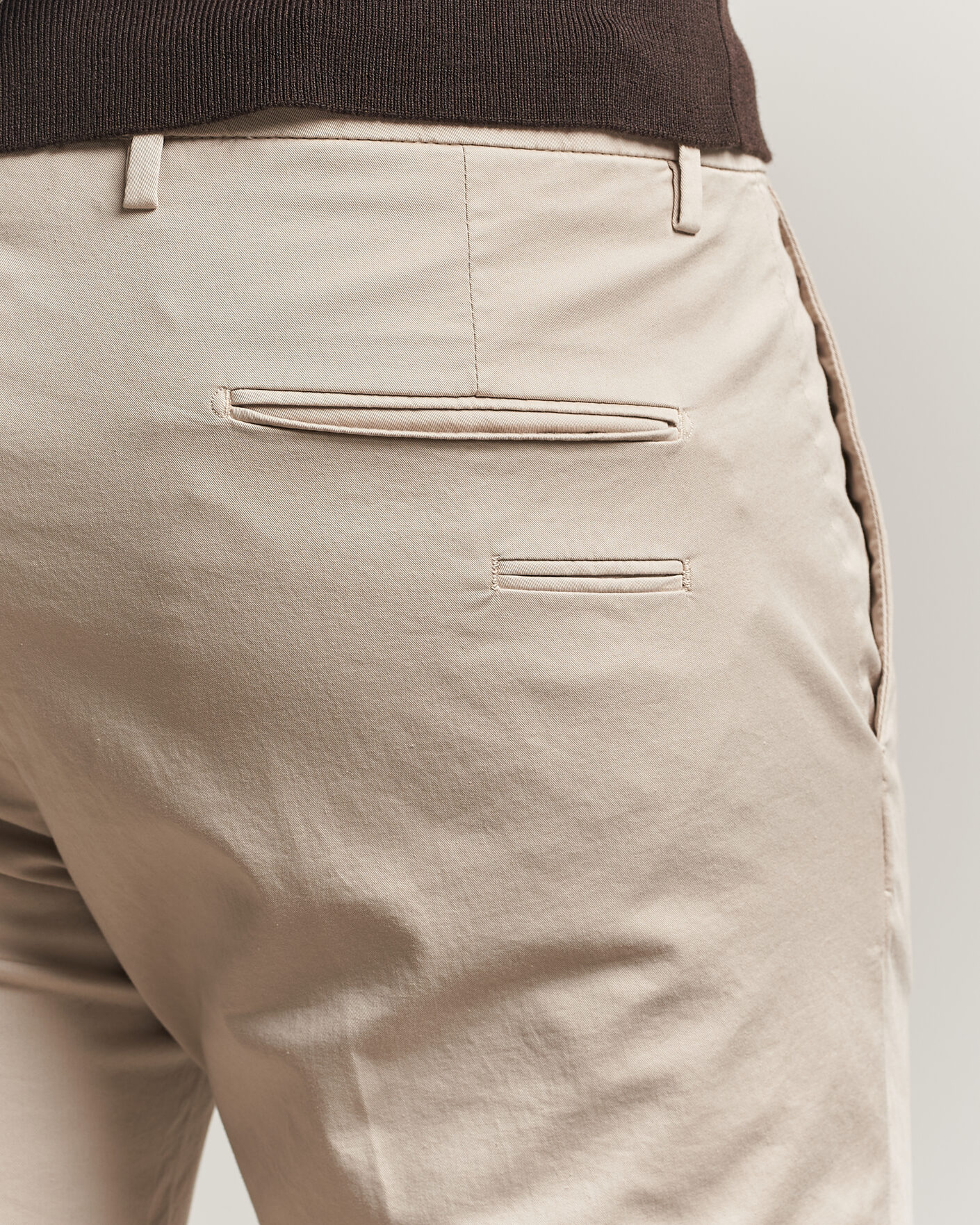 Herr | Byxor | Briglia 1949 | Slim Fit Cotton Chinos Beige