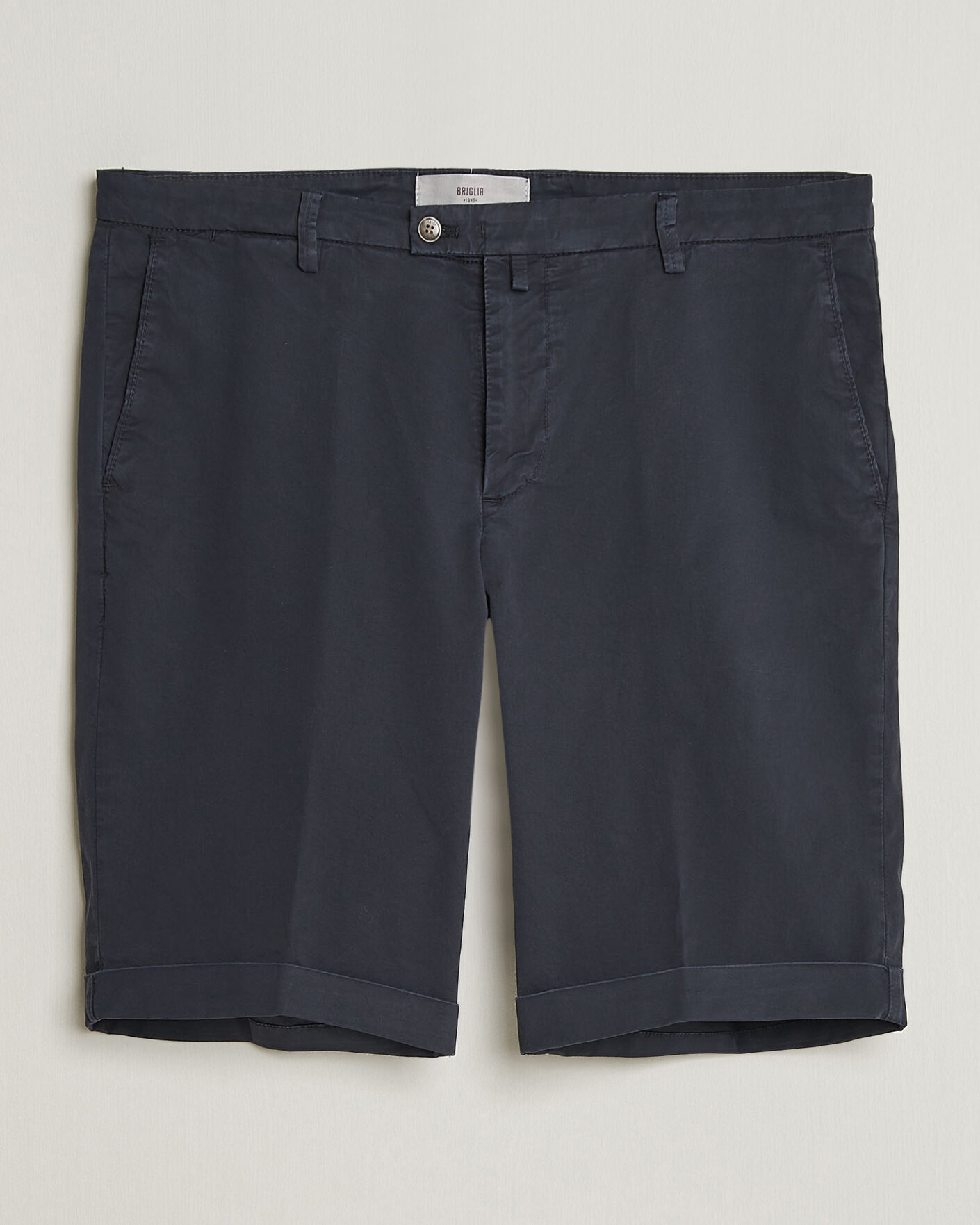 Herr | Shorts | Briglia 1949 | Cotton Stretch Shorts Navy