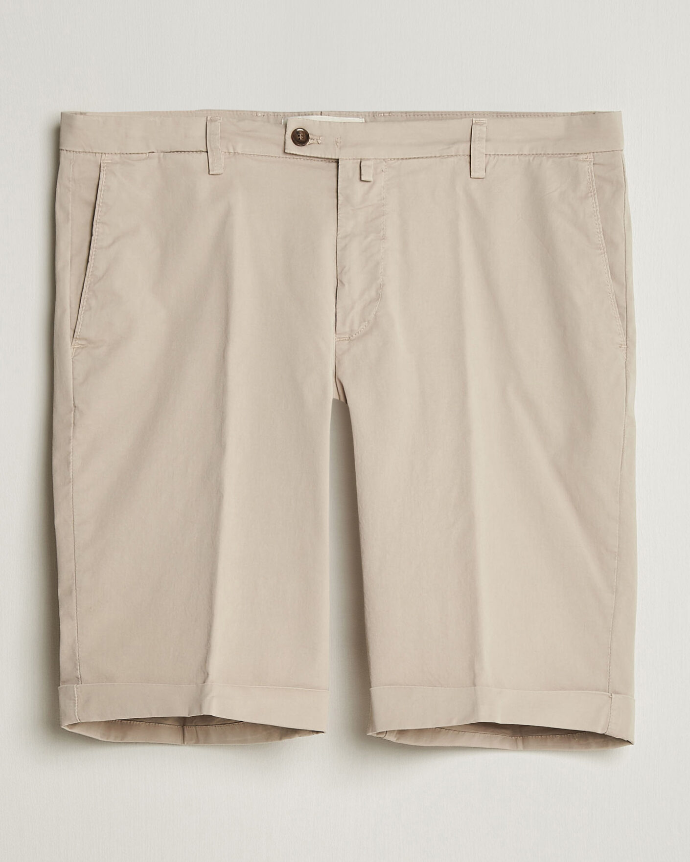 Herr | Shorts | Briglia 1949 | Cotton Stretch Shorts Beige
