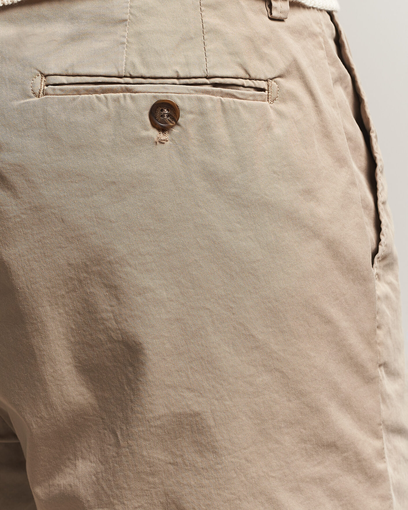 Herr | Shorts | Briglia 1949 | Cotton Stretch Shorts Taupe