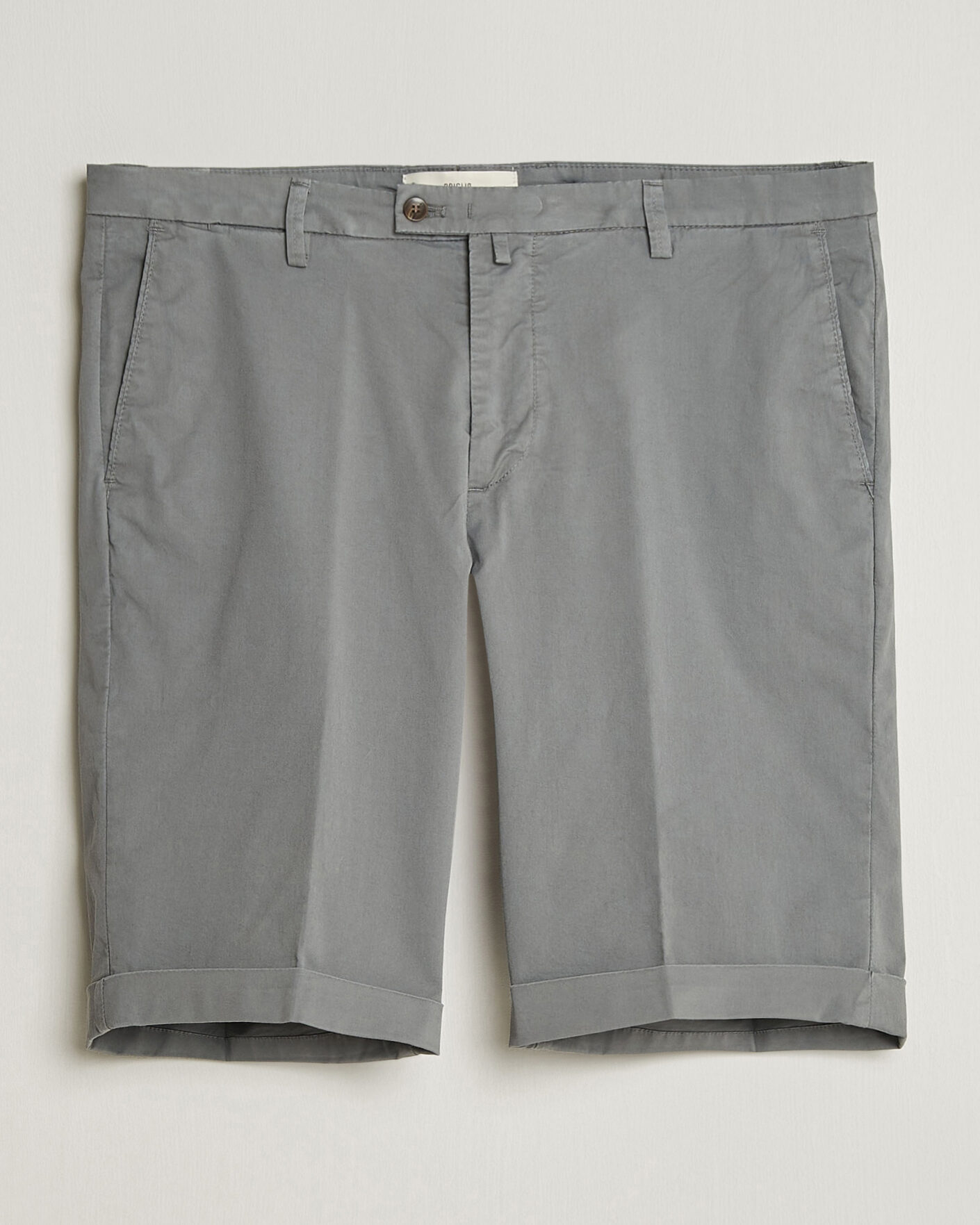 Herr | Shorts | Briglia 1949 | Cotton Stretch Shorts Grey
