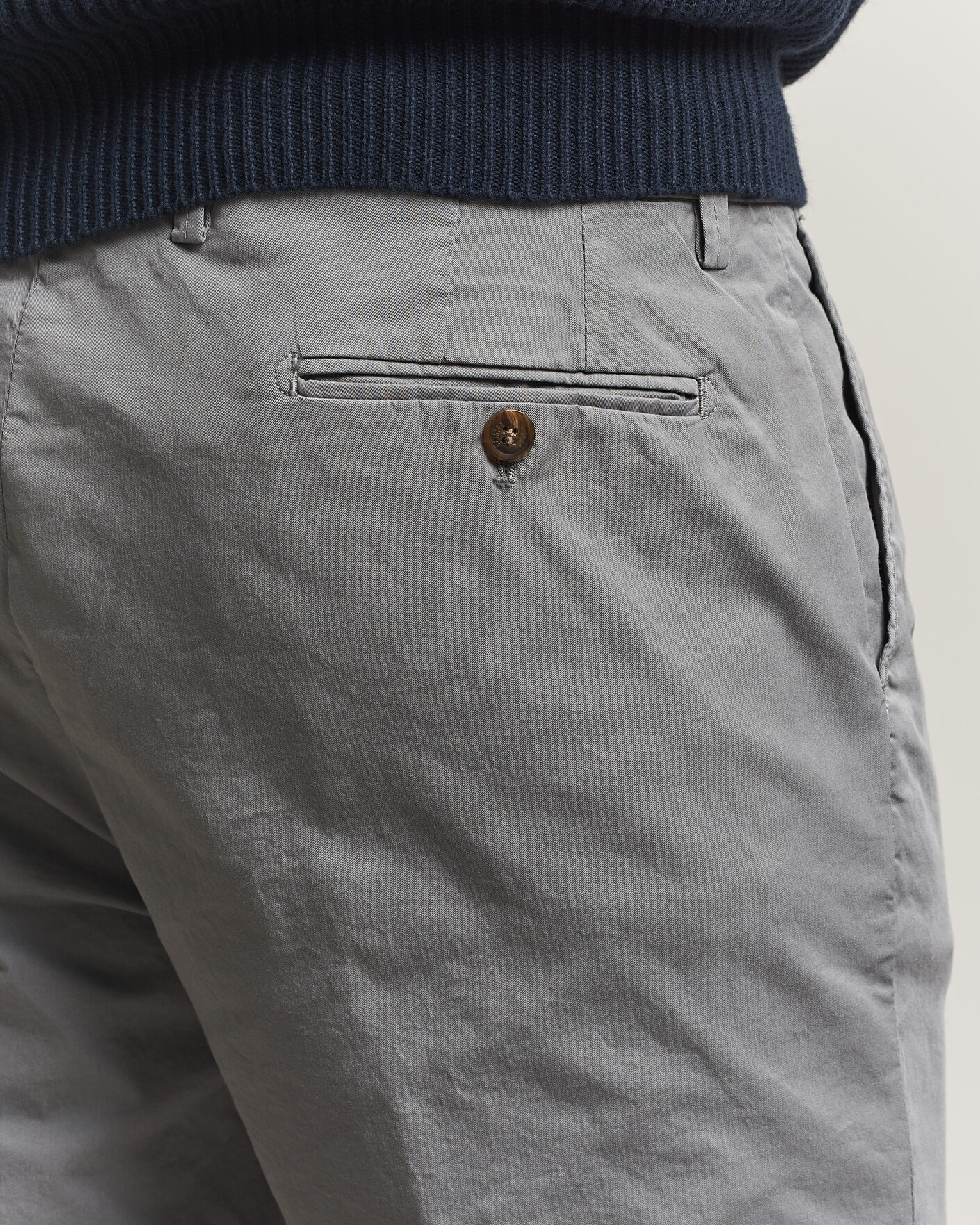 Herr | Shorts | Briglia 1949 | Cotton Stretch Shorts Grey