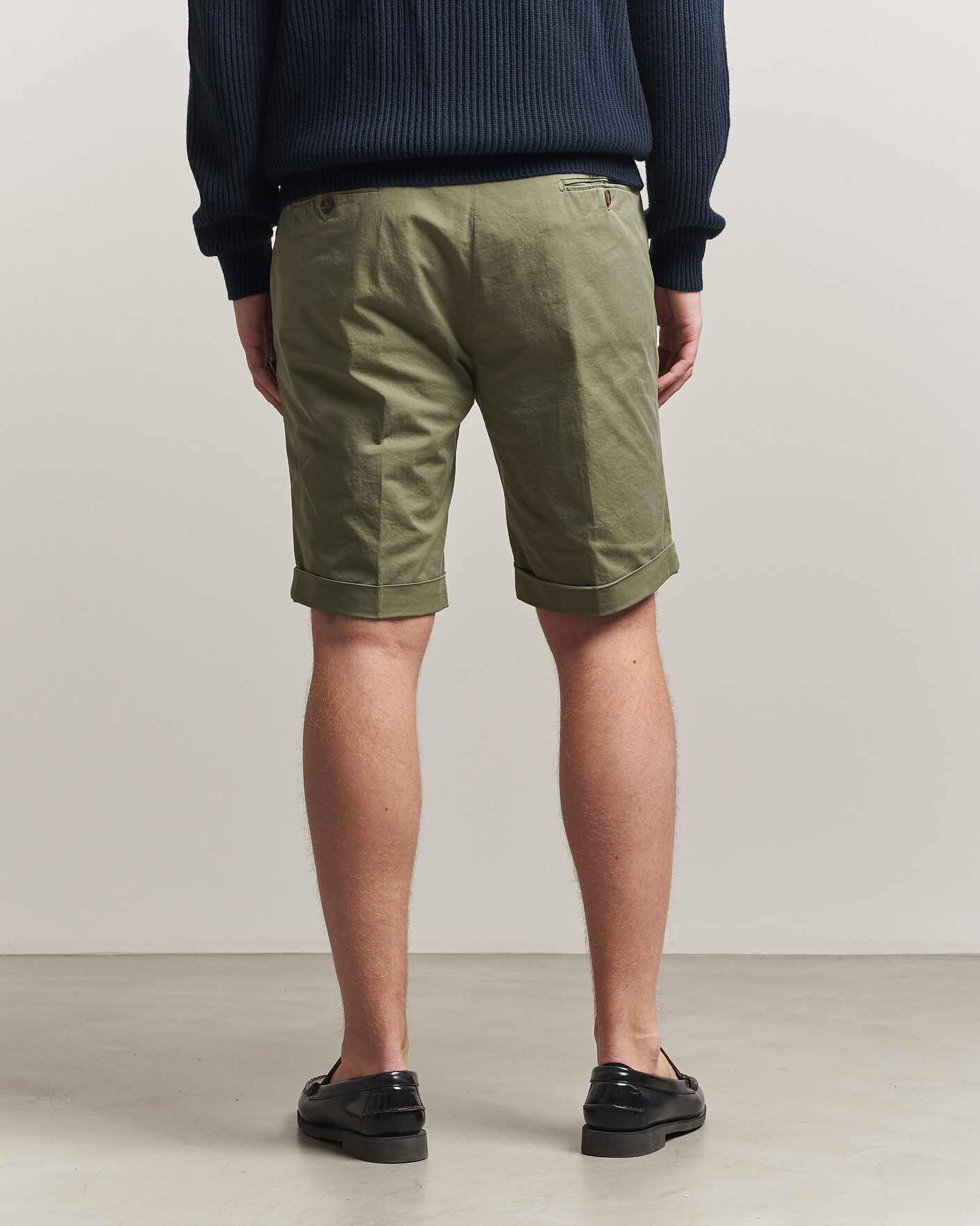 Herr | Shorts | Briglia 1949 | Cotton Stretch Shorts Olive
