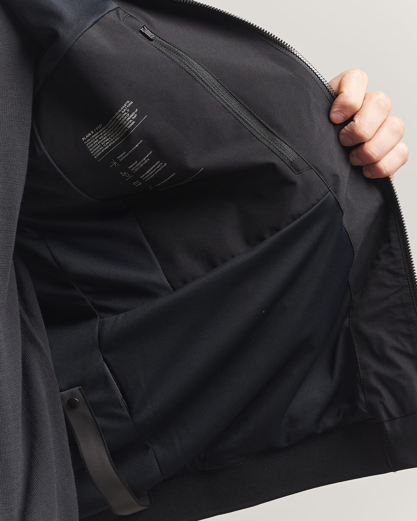 Herr | Jackor | Scandinavian Edition | Plain II Waterproof Jacket Onyx