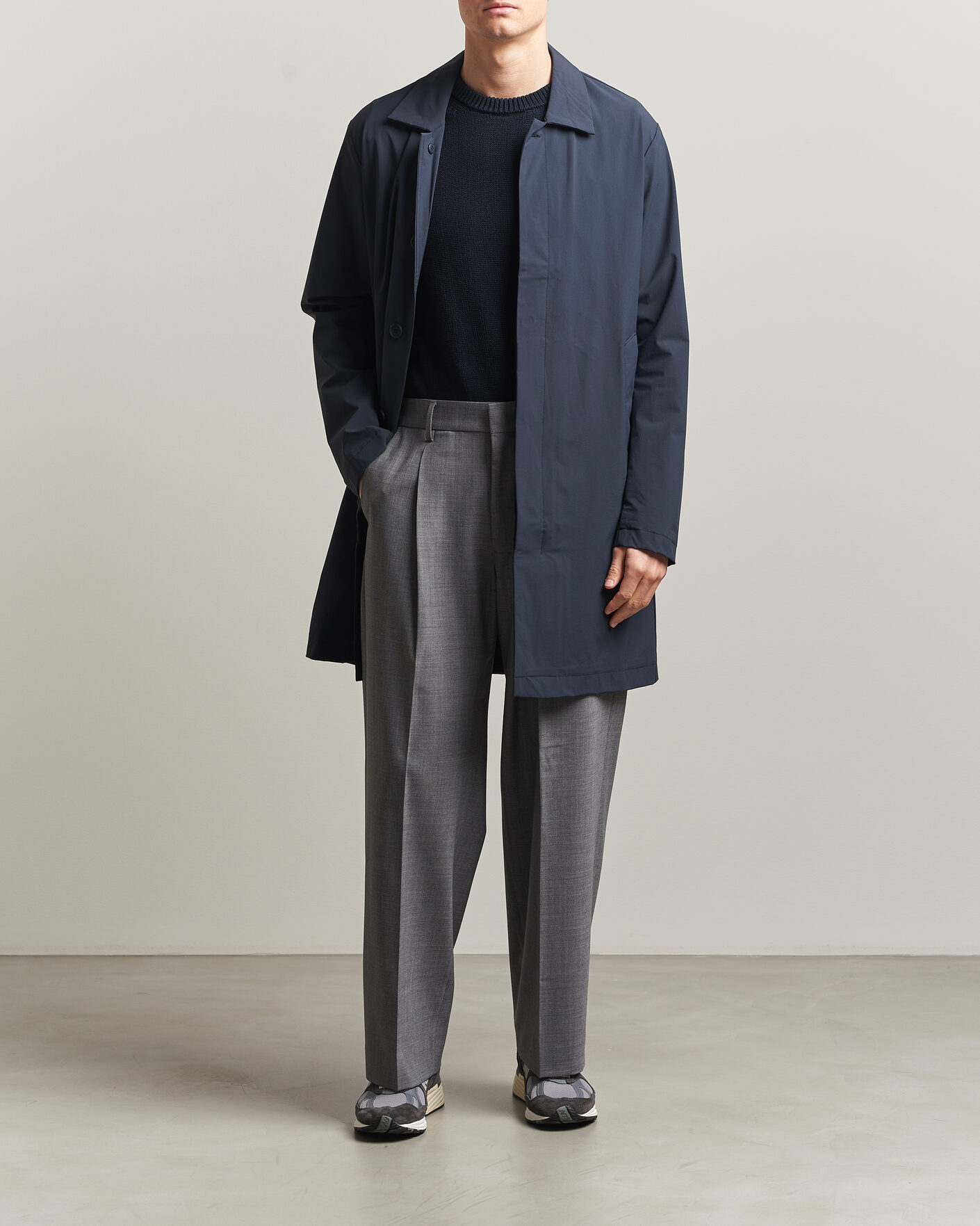 Herr | Jackor | Scandinavian Edition | Ascend II Lightweight Coat Navy