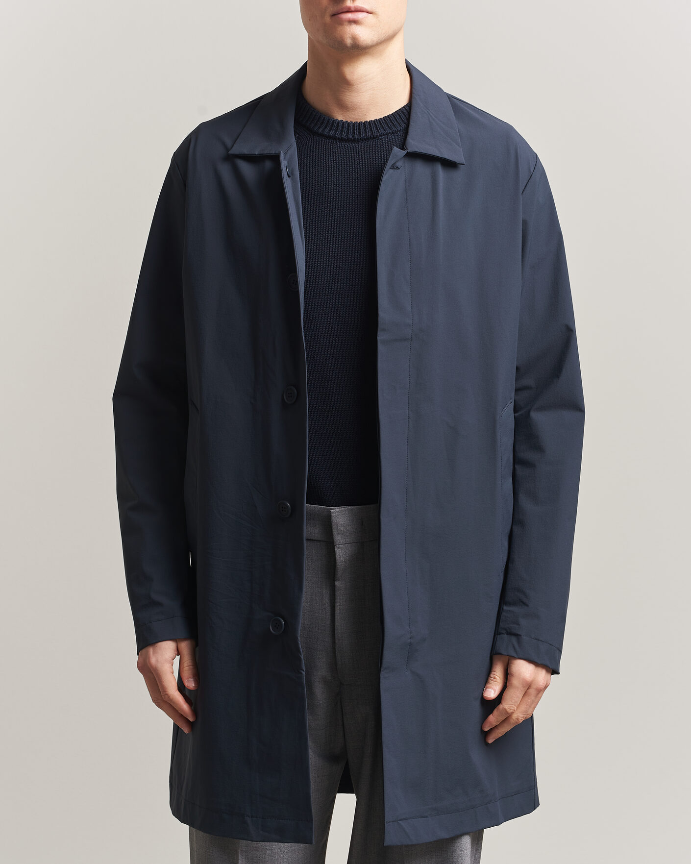 Herr | Jackor | Scandinavian Edition | Ascend II Lightweight Coat Navy