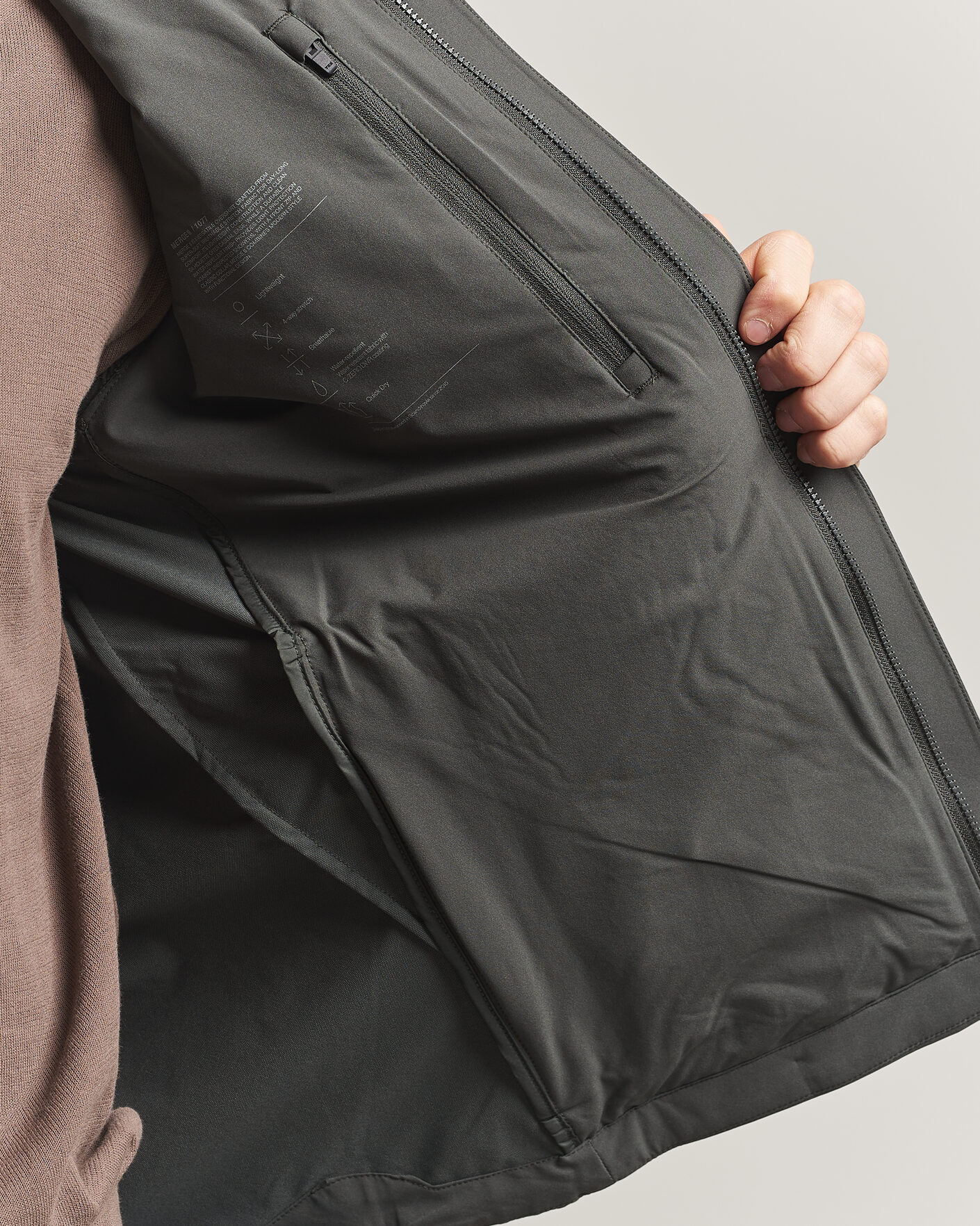 Herr | Jackor | Scandinavian Edition | Merge II Stretch Shirt Jacket Dark Olive