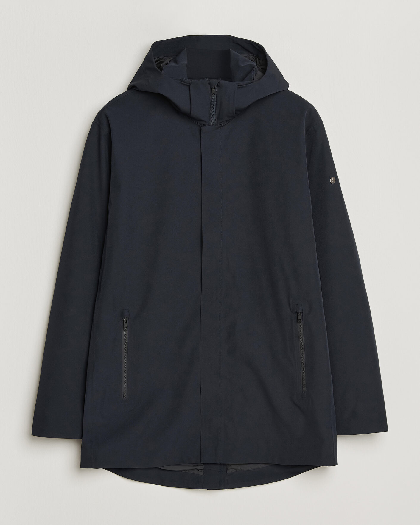 Herr | Jackor | Scandinavian Edition | Range III Mid Lenght Waterproof Coat Midnight Blue