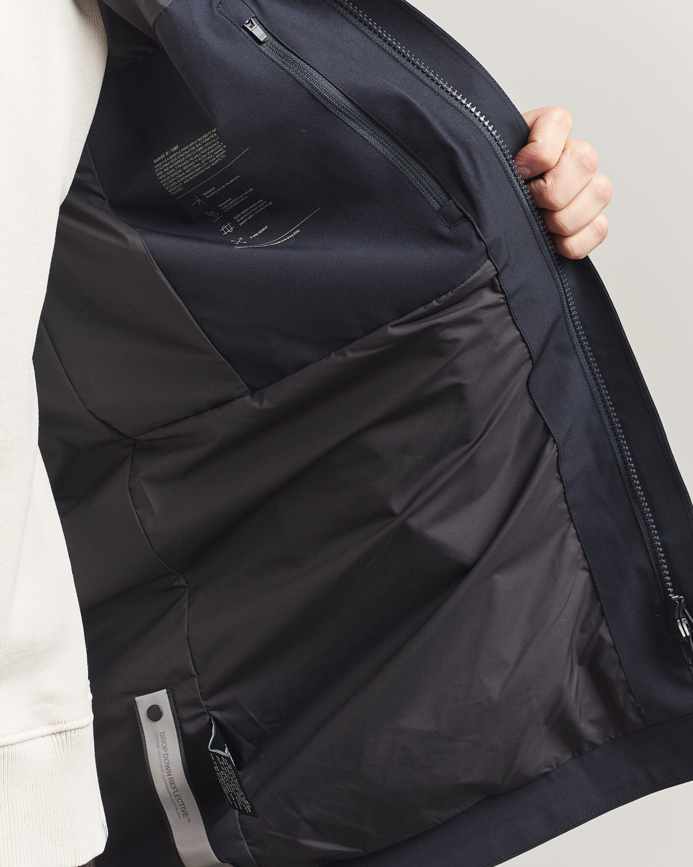 Herr | Jackor | Scandinavian Edition | Range III Mid Lenght Waterproof Coat Midnight Blue