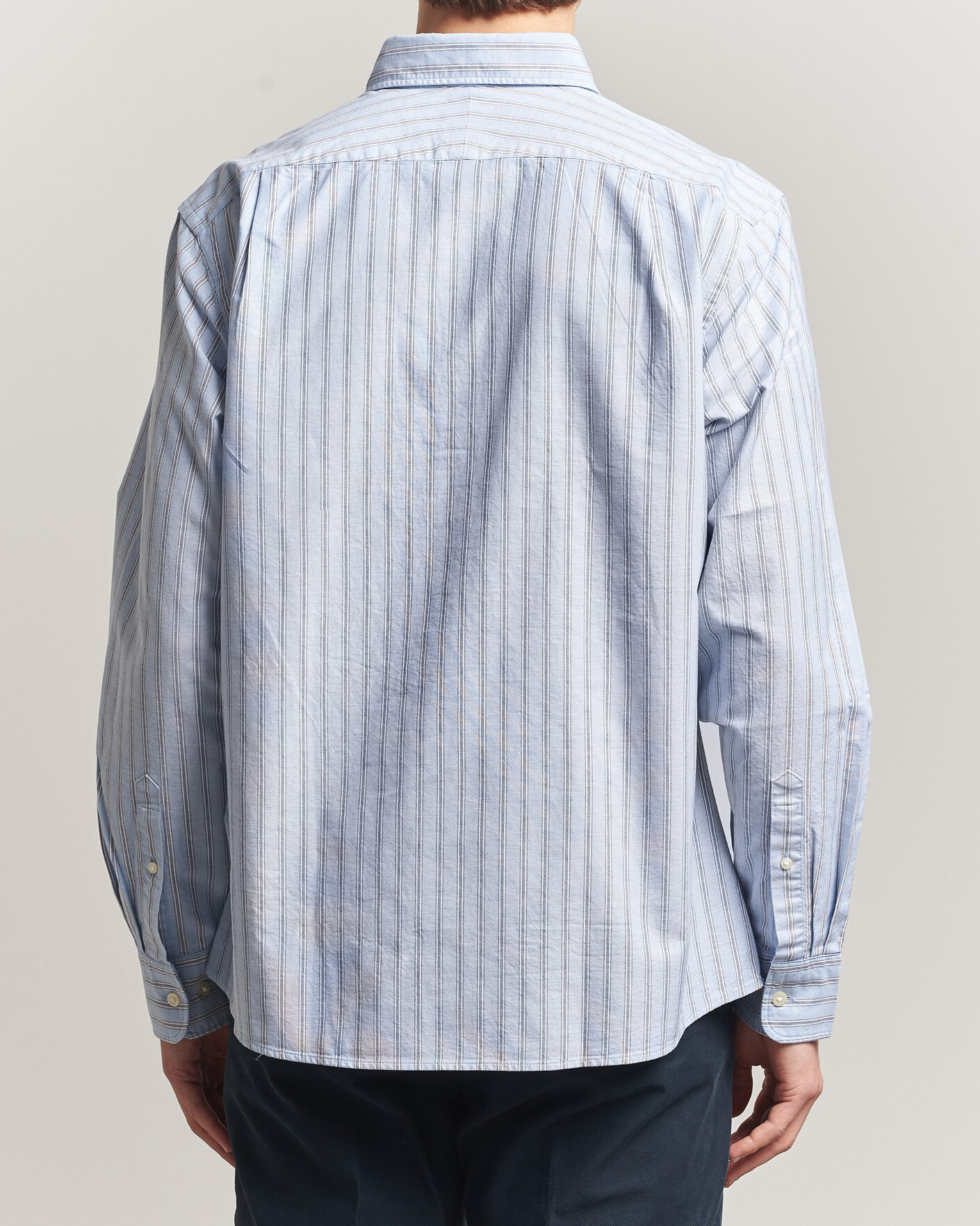 Herr | Skjortor | Charles Tyrwhitt | Button Down Stretch Oxford Shirt Blue