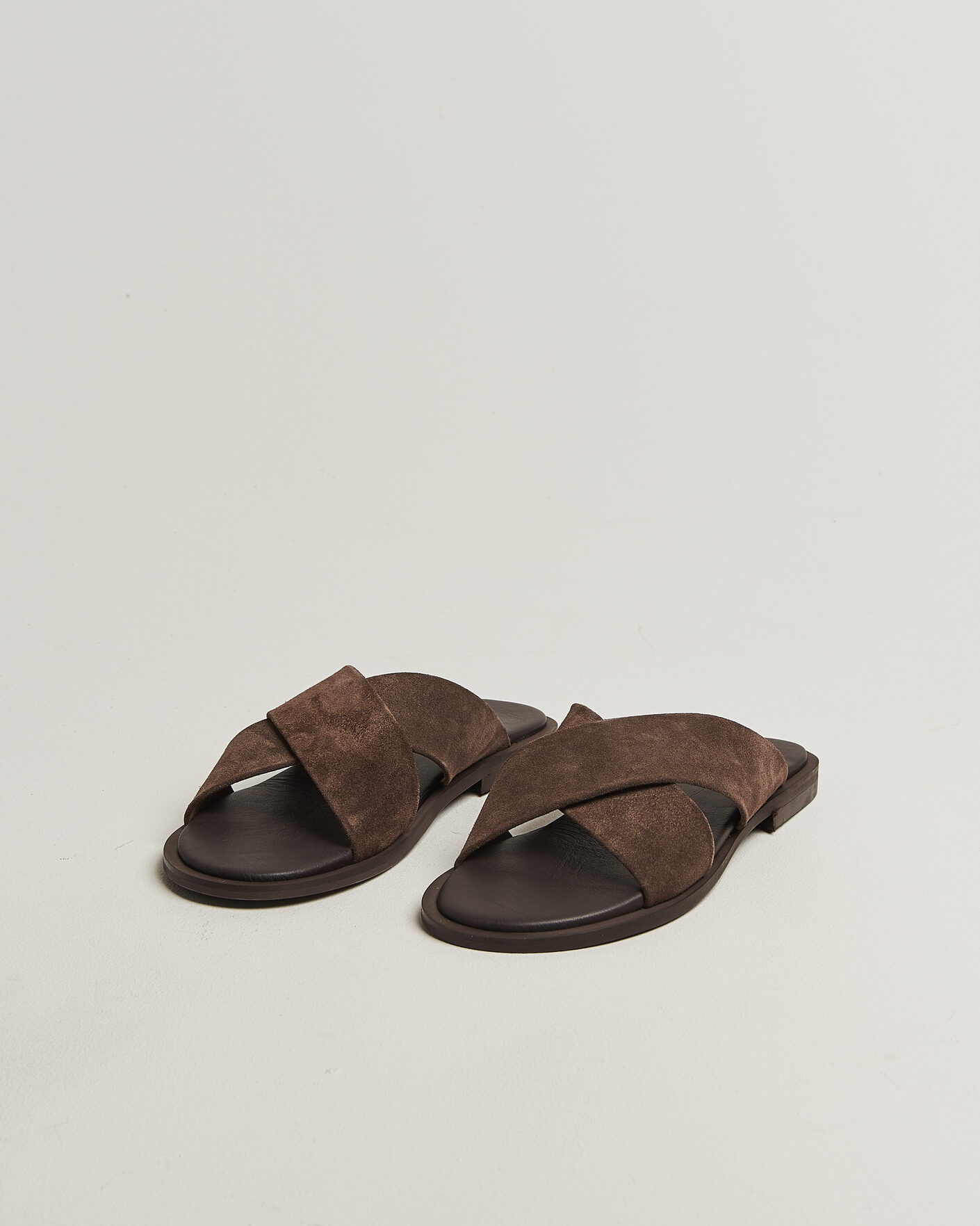 Herr | Sandaler & Tofflor | Thera's | Classic Sandals Dark Brown Suede