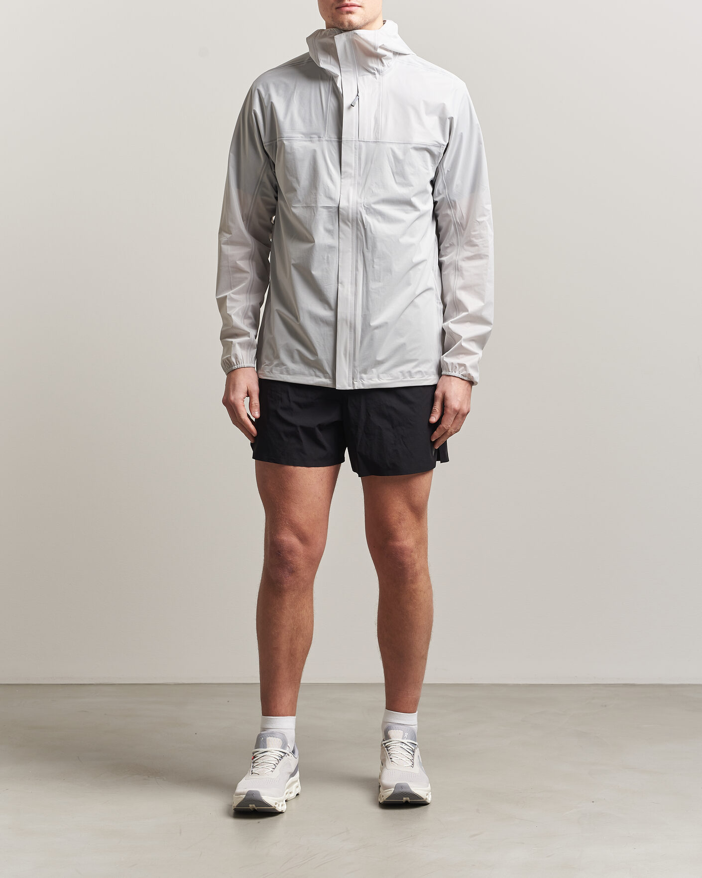 Herr | Jackor | Houdini | The Orange Waterproof Jacket Powderday White