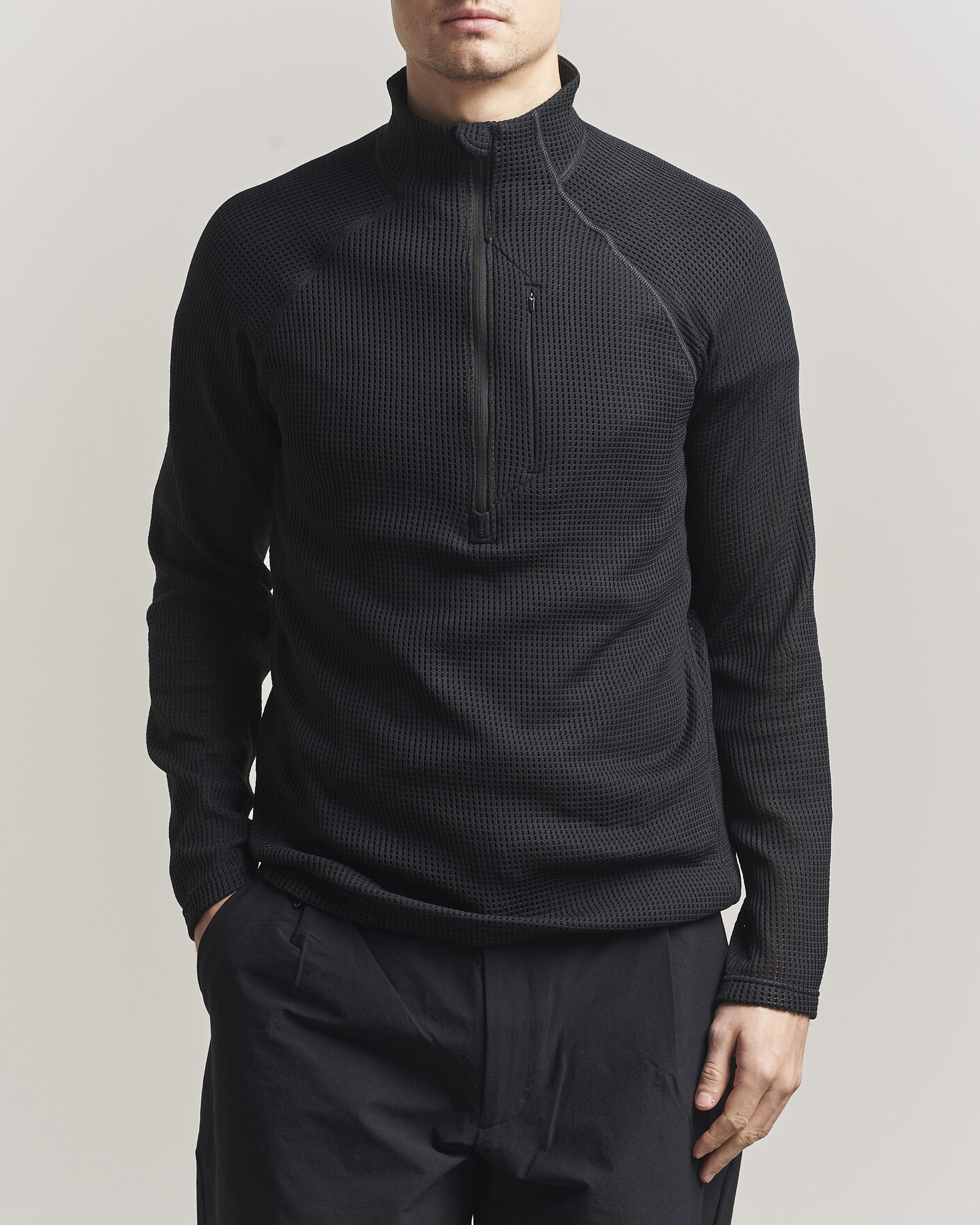 Herr | Tröjor | Houdini | Pace Flow Half Zip True Black