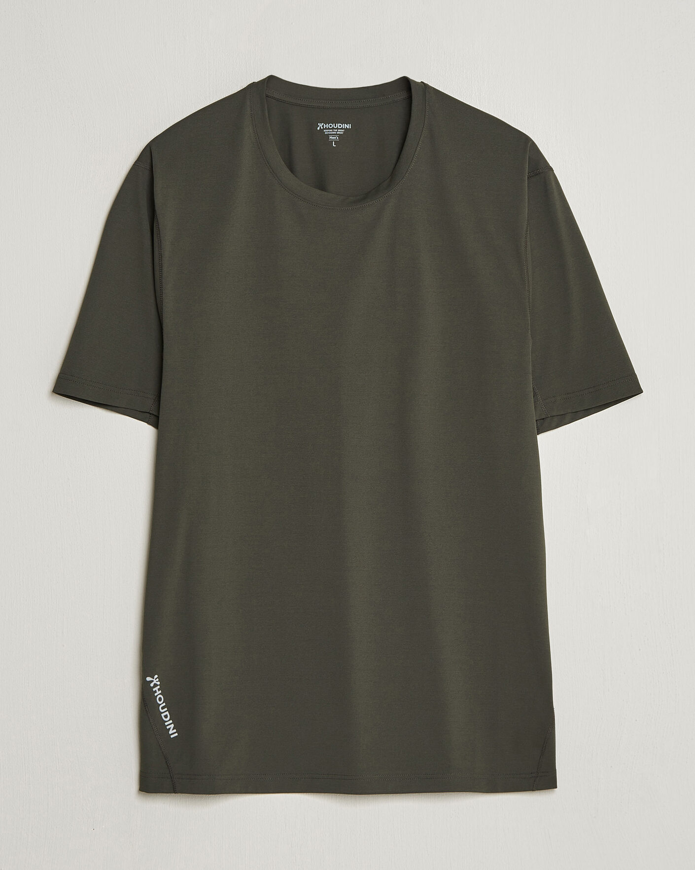 Herr | T-Shirts | Houdini | Pace Air T-Shirt Green Illusion