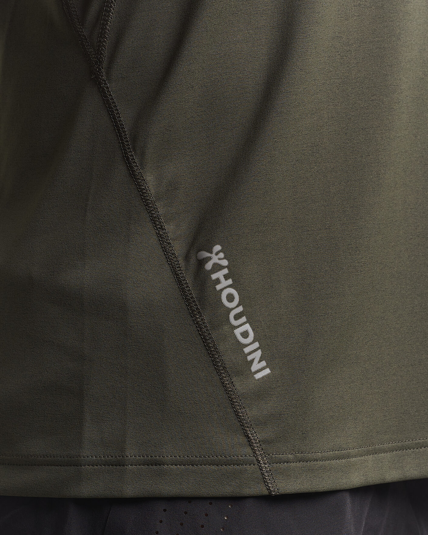 Herr | T-Shirts | Houdini | Pace Air T-Shirt Green Illusion