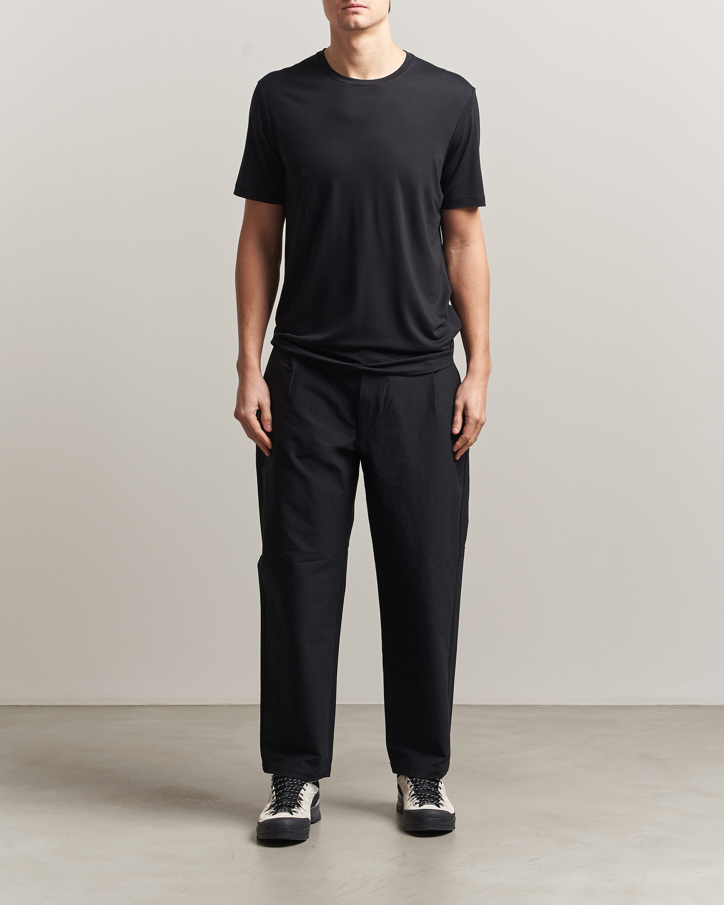 Herr | T-Shirts | Houdini | Tree Tencel T-Shirt True Black