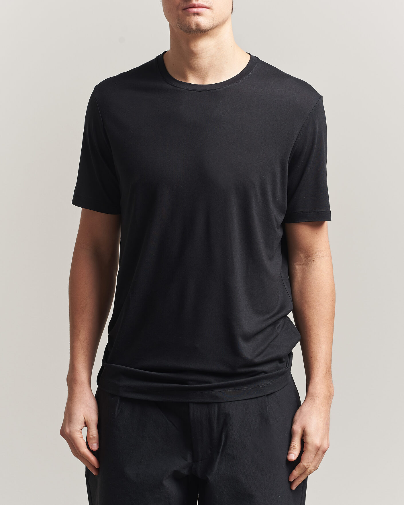 Herr | T-Shirts | Houdini | Tree Tencel T-Shirt True Black