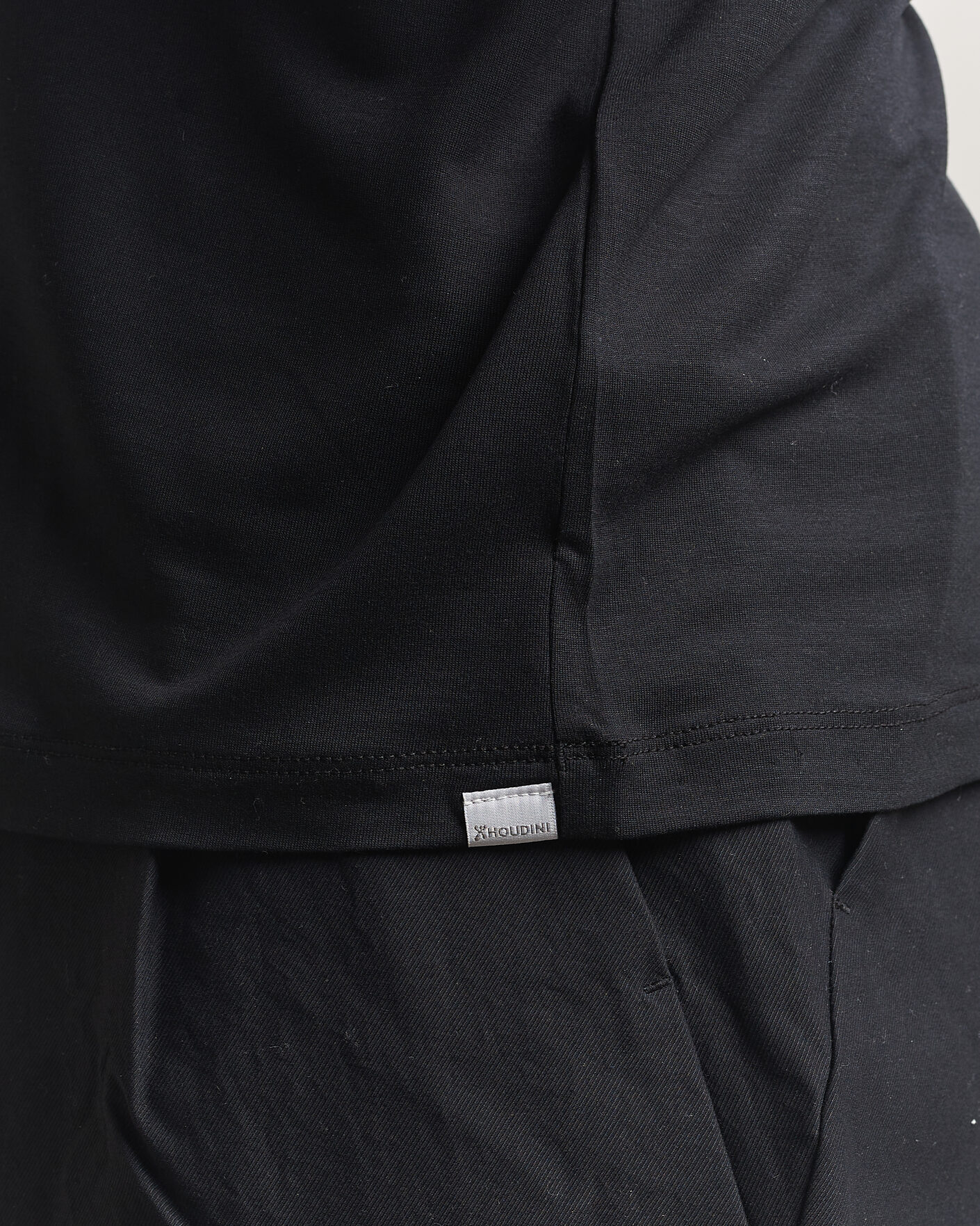 Herr | T-Shirts | Houdini | Tree Tencel T-Shirt True Black