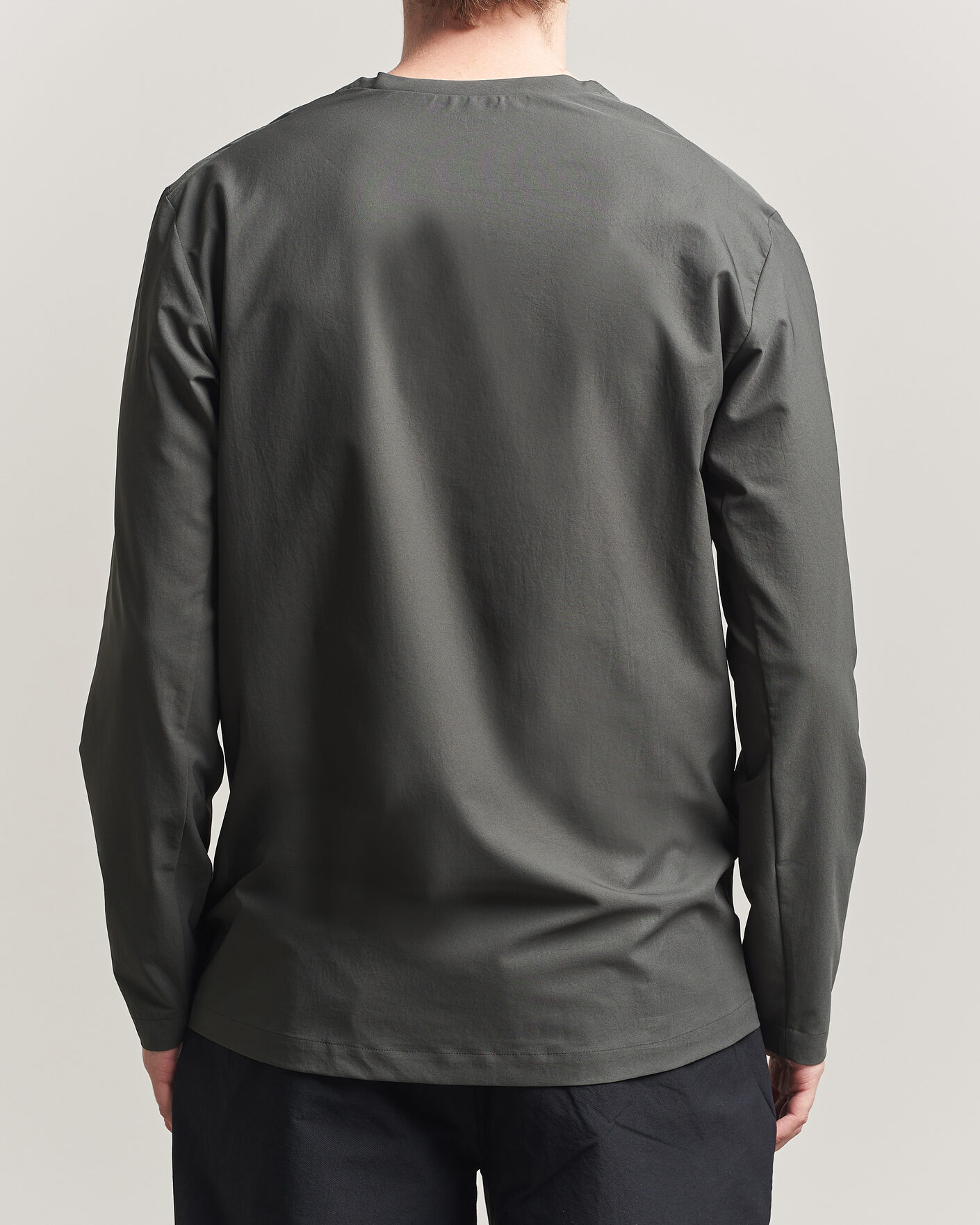 Herr | T-Shirts | Houdini | Cover Crew Green Illusion