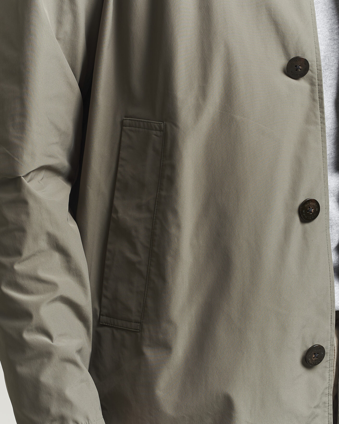 Herr | Jackor | Woolrich | Urban Nylon Water Repelent Carcoat Smokey Olive