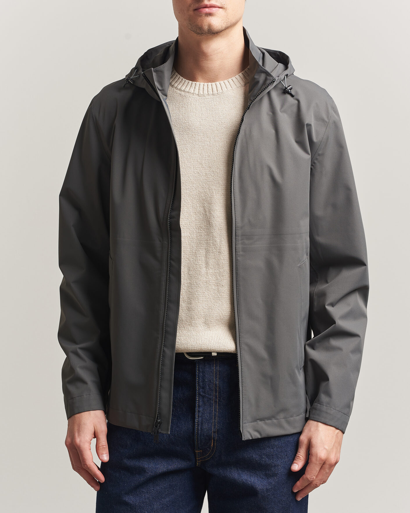 Herr | Jackor | Woolrich | Two Layer Pacific Jacket Grey Shadow