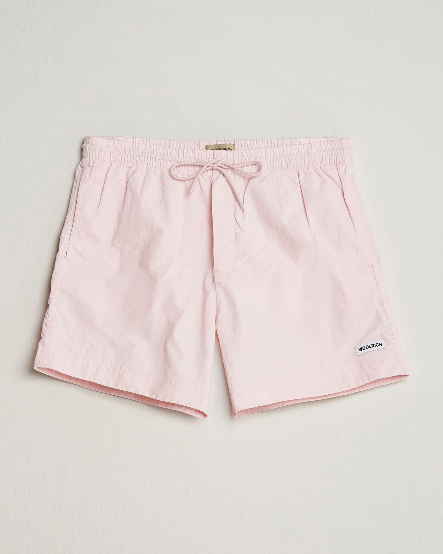 Herr | Badbyxor | Woolrich | Solid Garment Dyed Swimshorts Pale Lilac