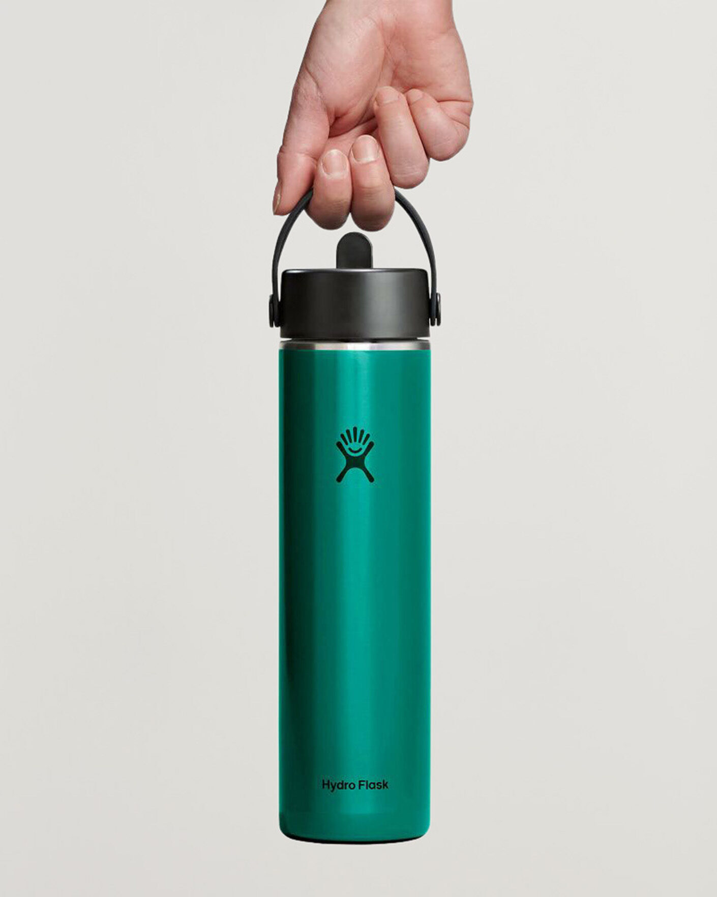 Herr | Outdoor living | Hydro Flask | Lightweight Flex Straw 24oz Bottle Emerald Green