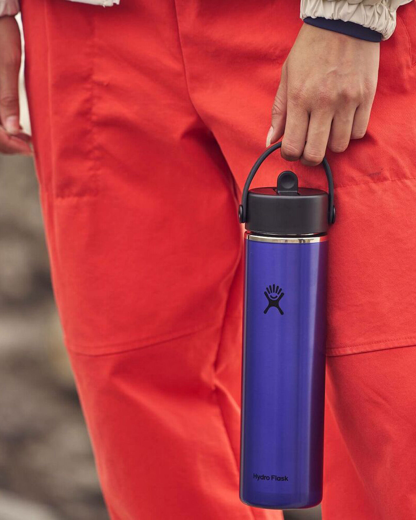 Herr | Outdoor living | Hydro Flask | Lightweight Flex Straw 24oz Bottle Sapphire Blue