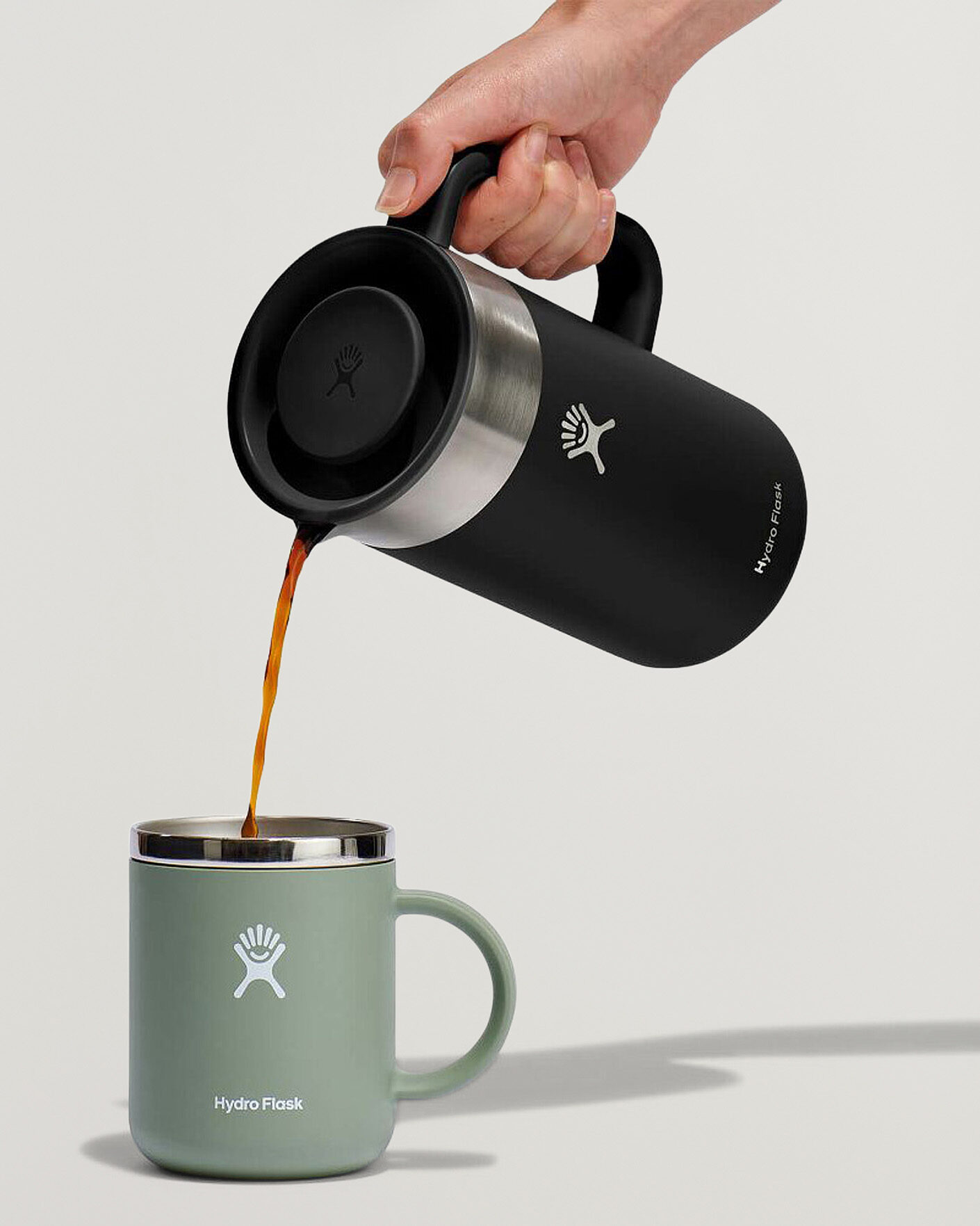 Herr | Outdoor living | Hydro Flask | Insulated French Press Coffee Maker Black