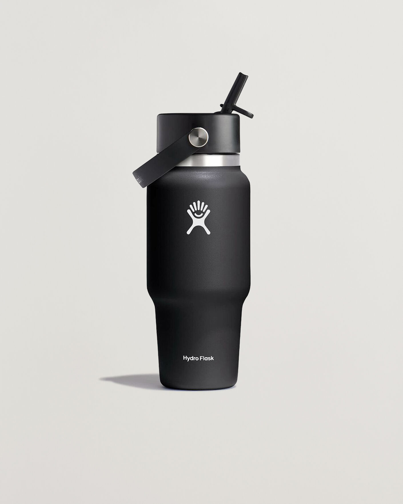 Herr | Outdoor living | Hydro Flask | Travel Bottle Flex Straw Cap 24oz Black