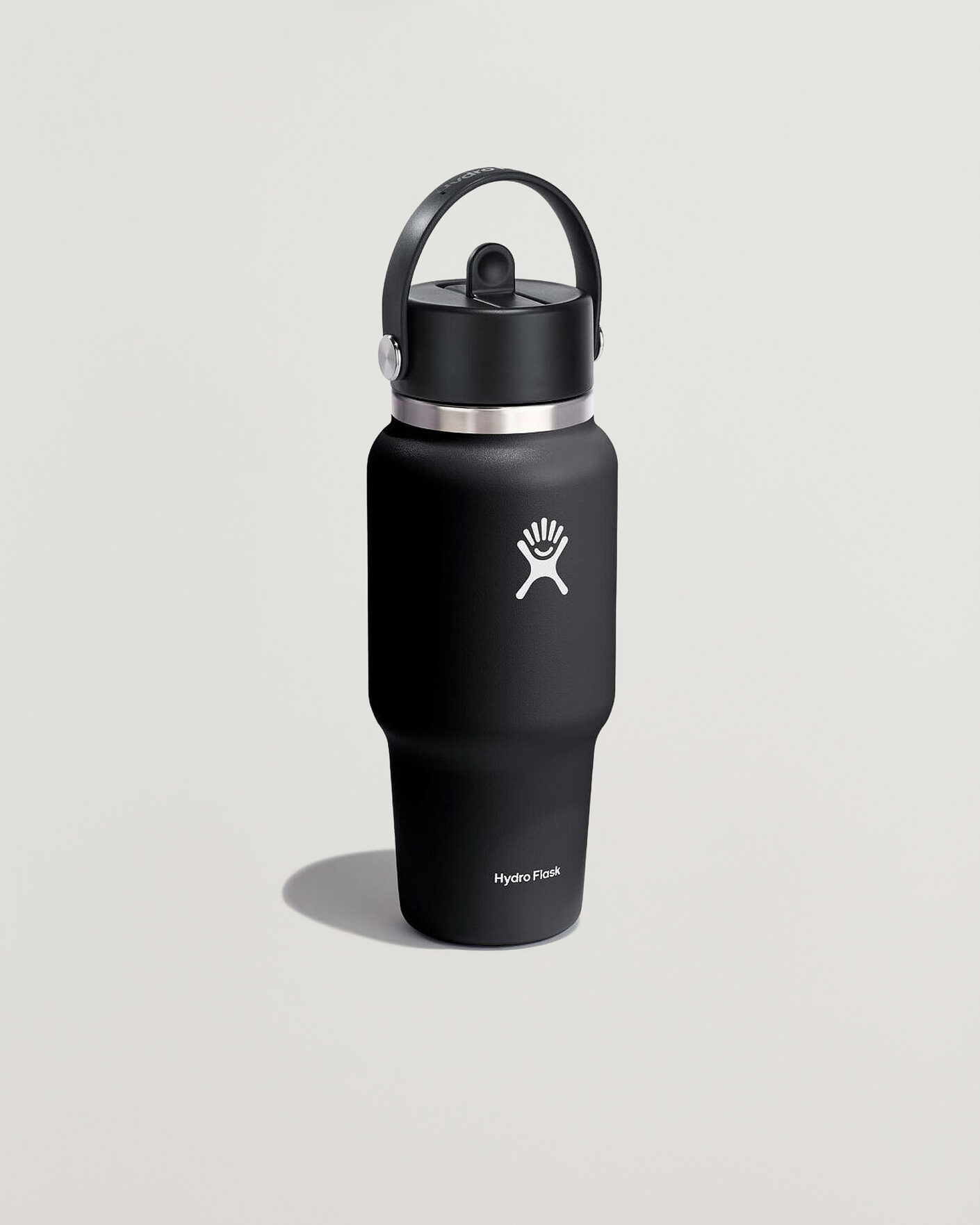 Herr | Outdoor living | Hydro Flask | Travel Bottle Flex Straw Cap 24oz Black