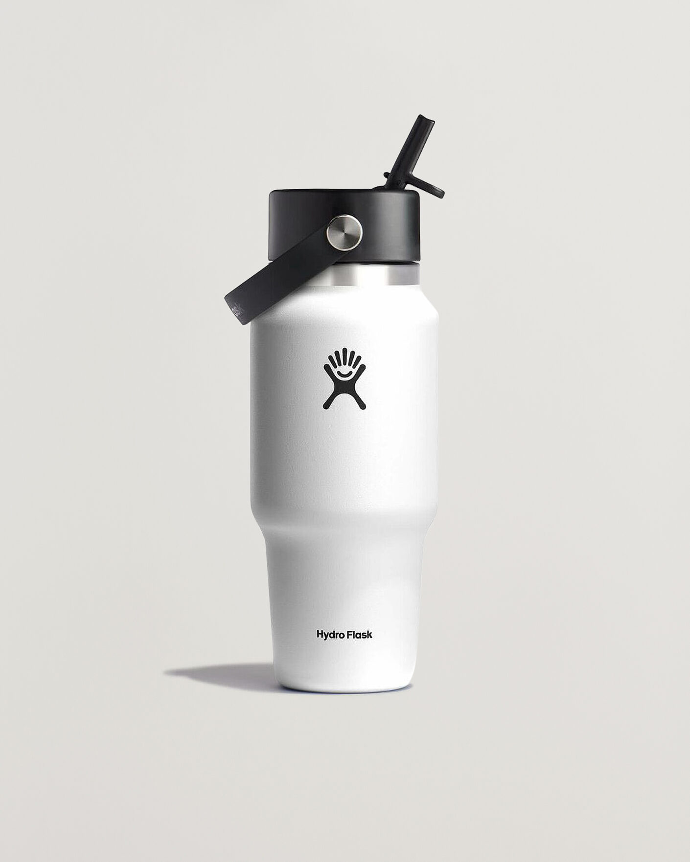 Herr | Outdoor living | Hydro Flask | Travel Bottle Flex Straw Cap 24oz White