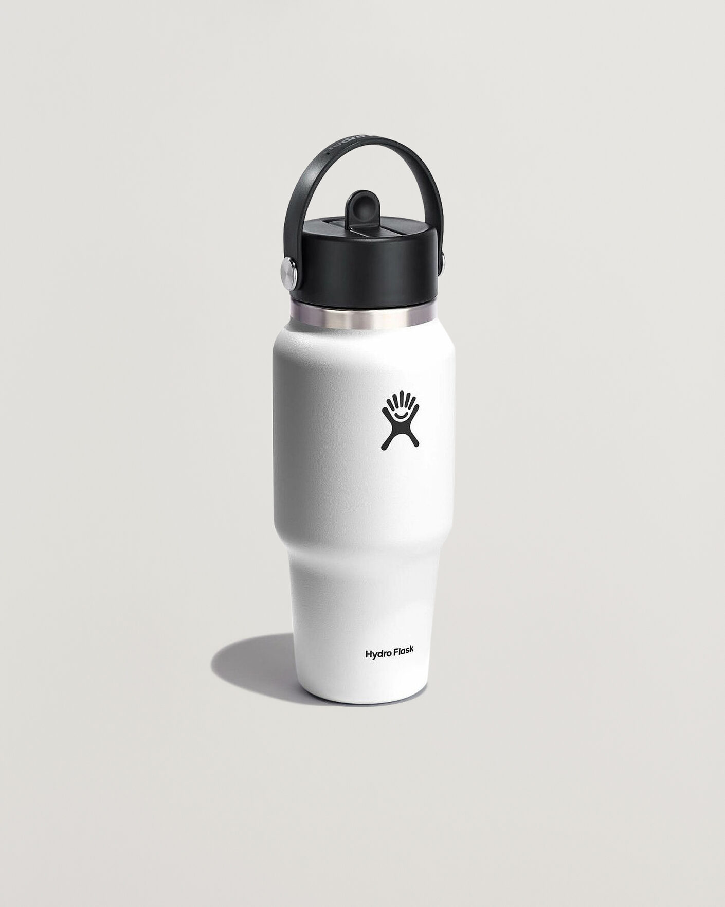 Herr | Outdoor living | Hydro Flask | Travel Bottle Flex Straw Cap 24oz White