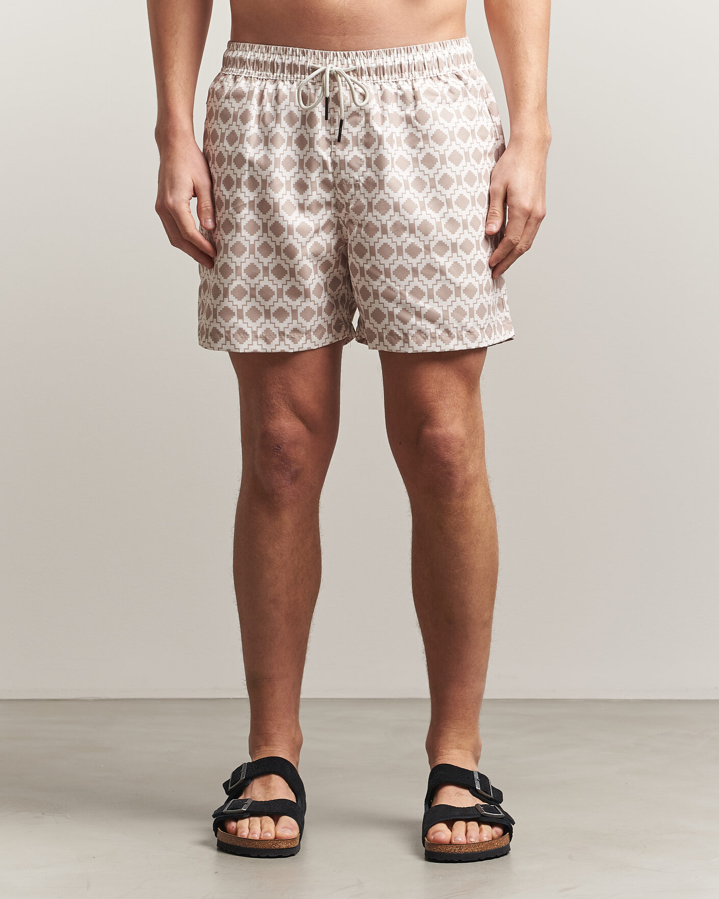 Herr | Badbyxor | OAS | Printed Swimshorts Dune Mitu